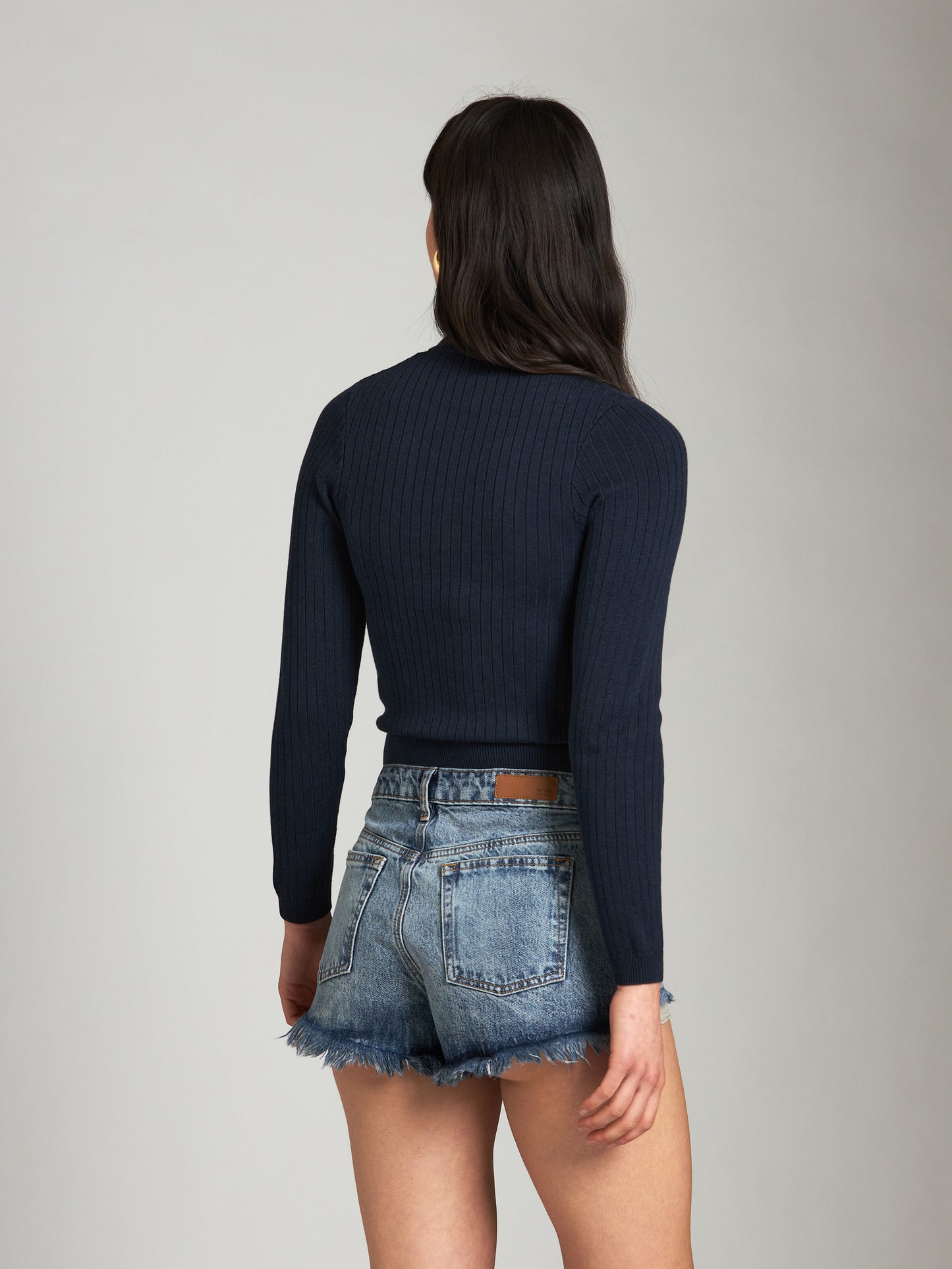 Sweater - PGD - Sherry Slim Zip Cardi - PLENTY