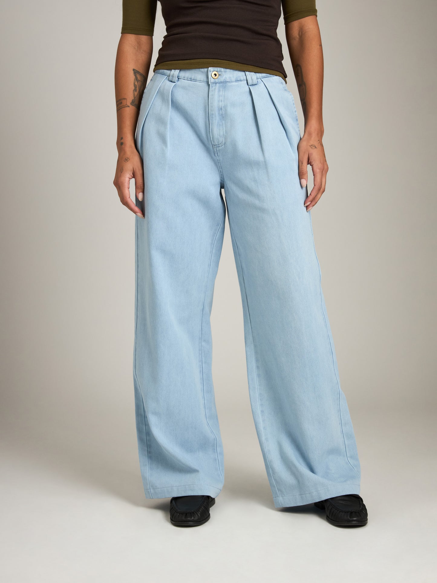 Iman Wide Leg Trousers