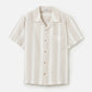 m tops - ATRIUM - Cotton Stripe Camp Shirt - PLENTY