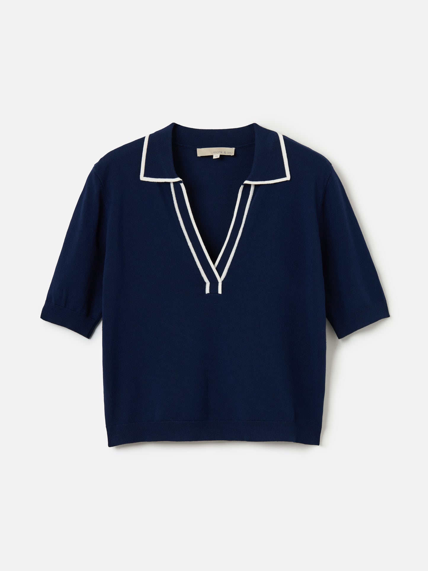 MONK & LOU - Florence Polo Sweater -