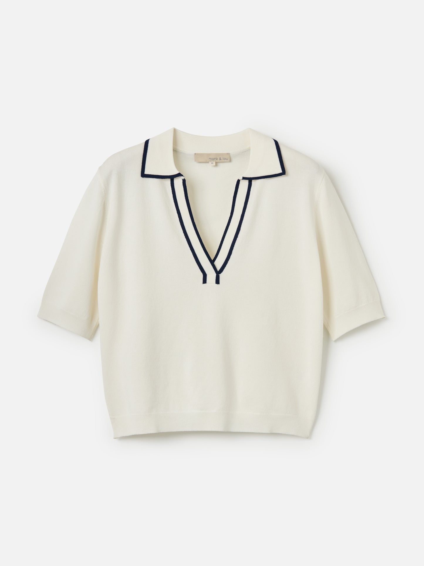 MONK & LOU - Florence Polo Sweater -