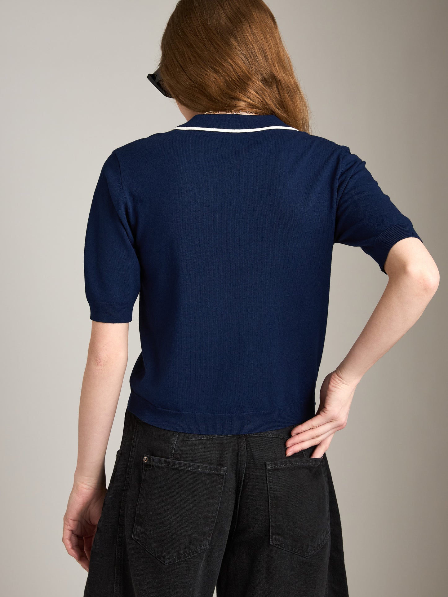 MONK & LOU - Florence Polo Sweater -