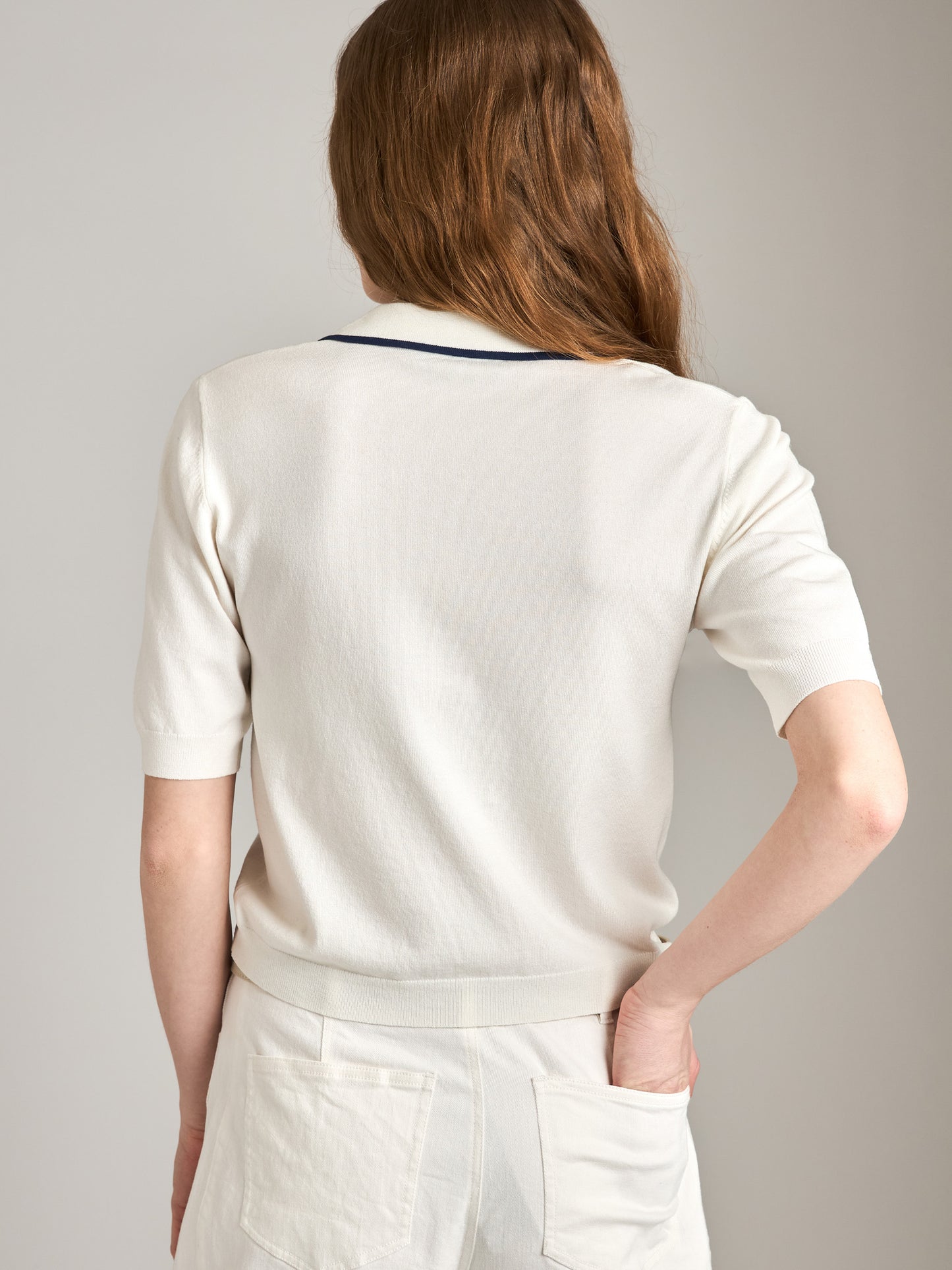 MONK & LOU - Florence Polo Sweater -
