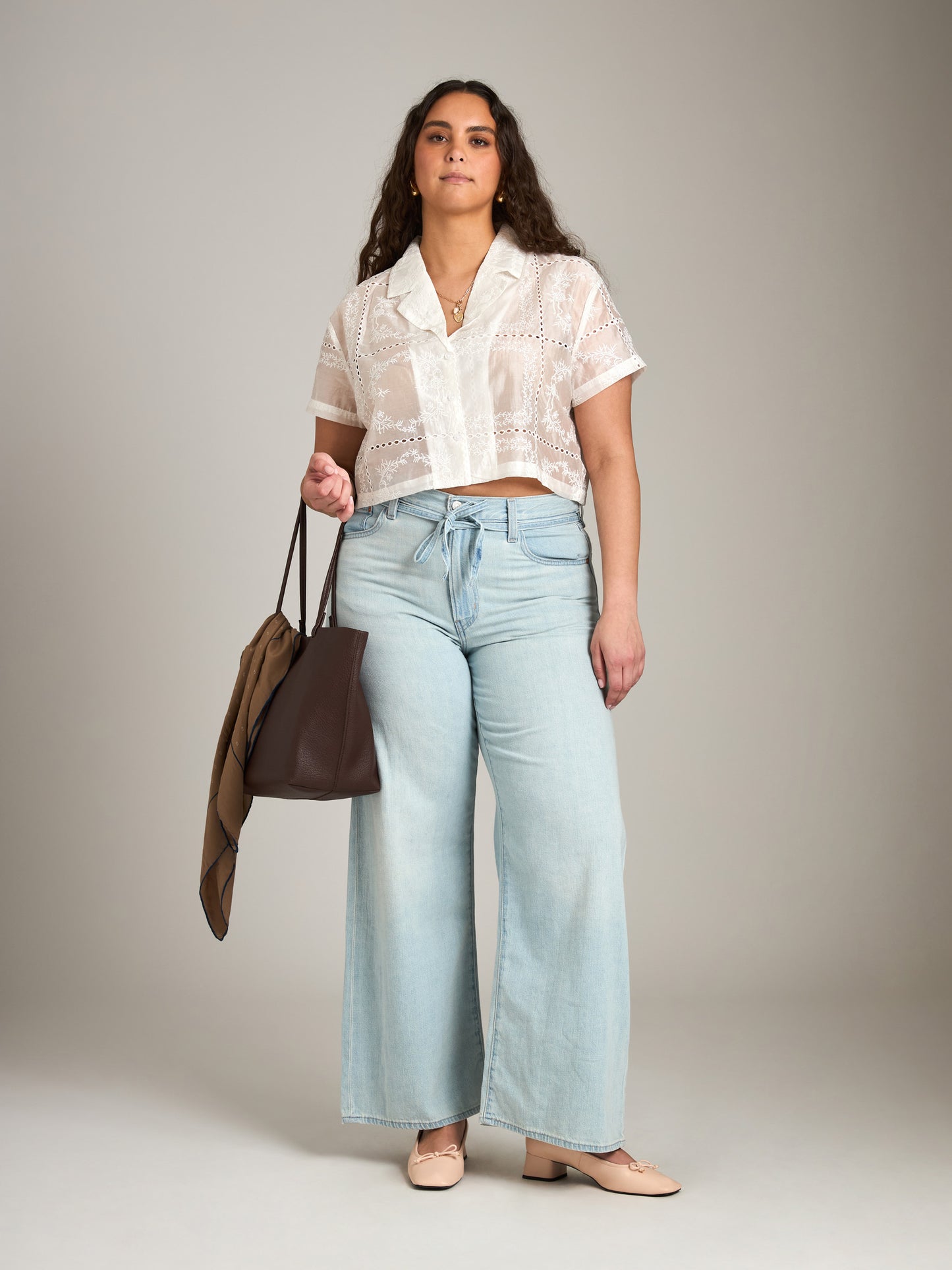 Eyelet Lace Top