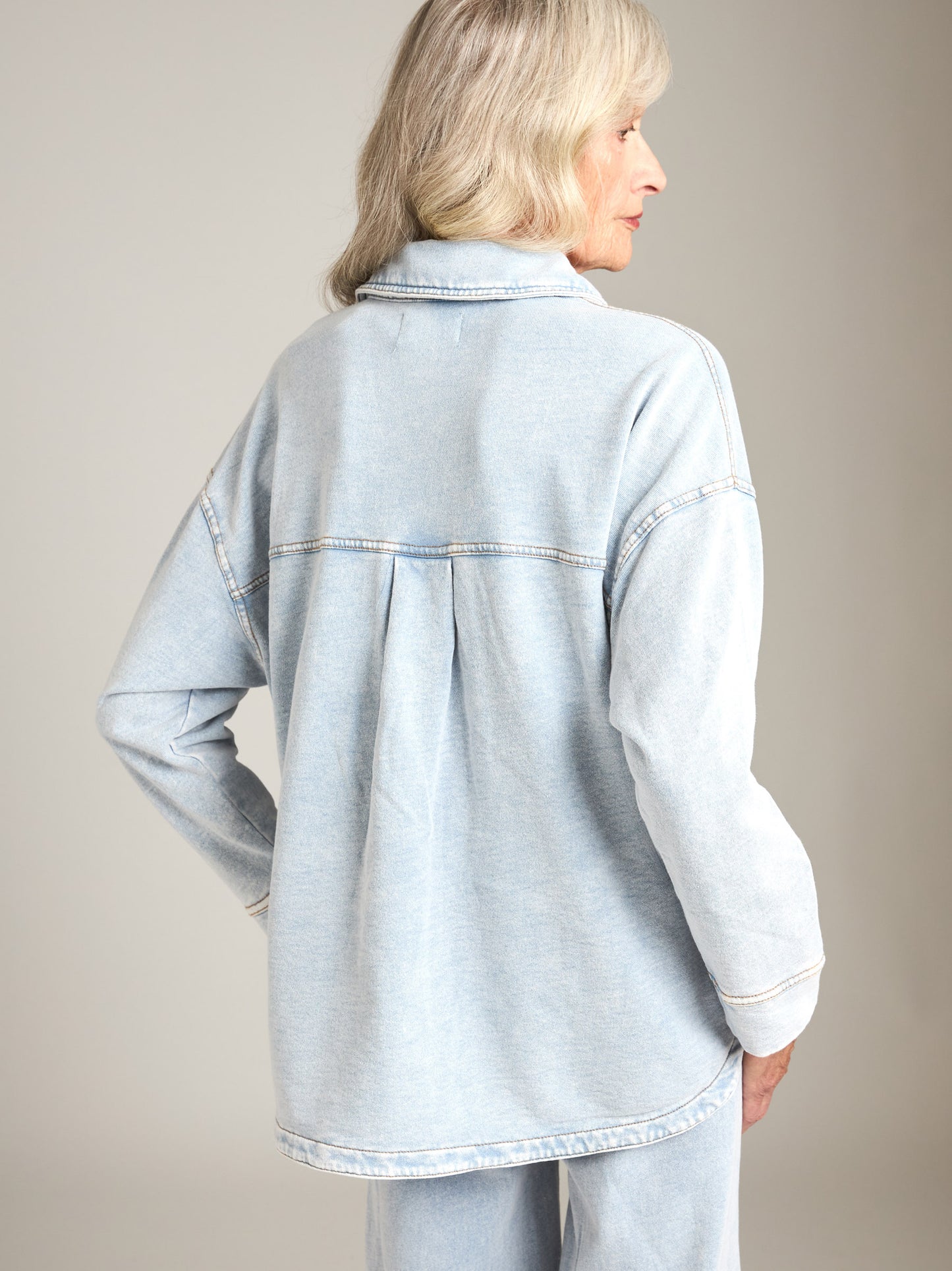 Z SUPPLY - All Day Denim Knit Jacket -