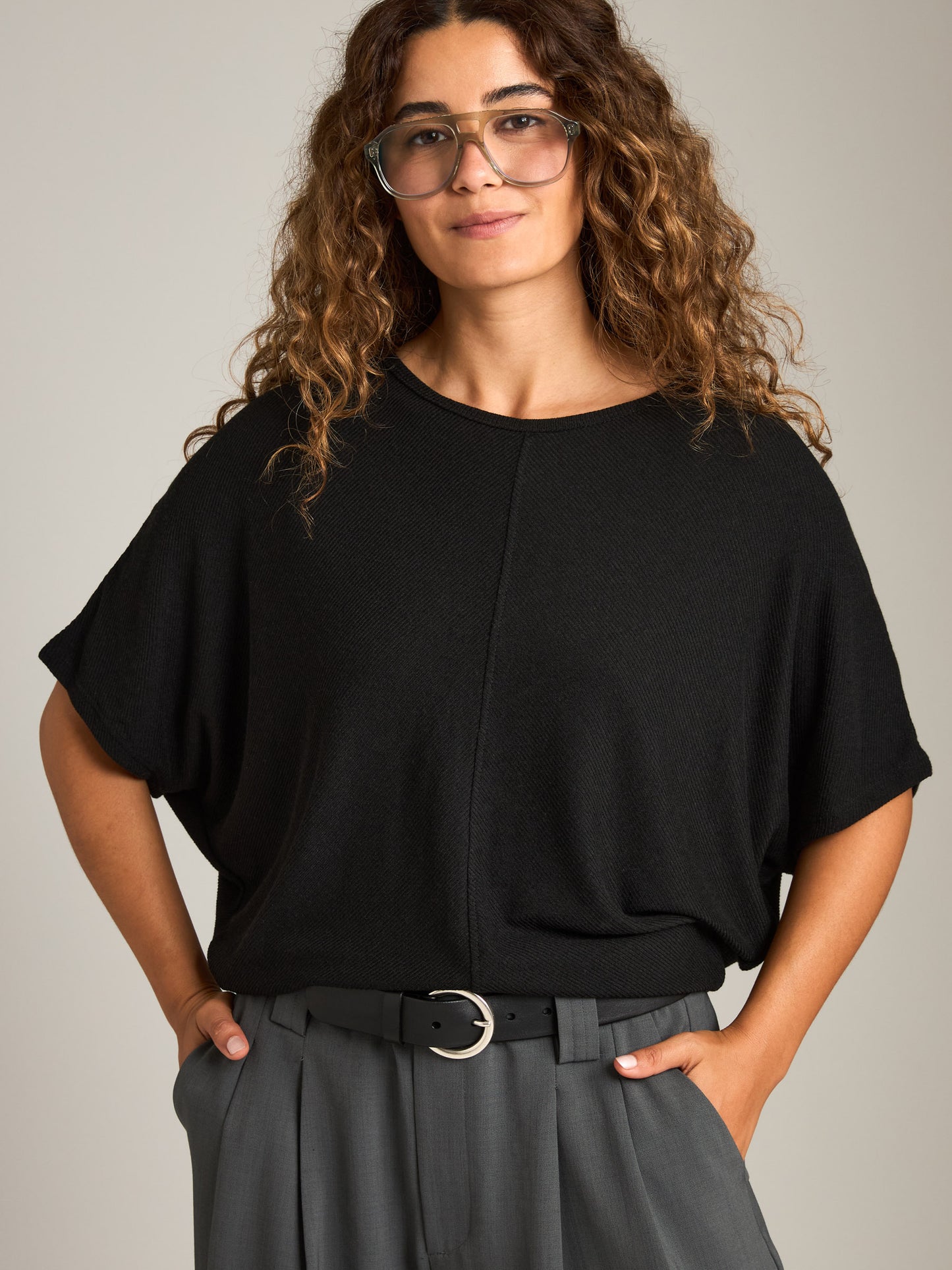 LOVEFINN - Seamed Cocoon Top -