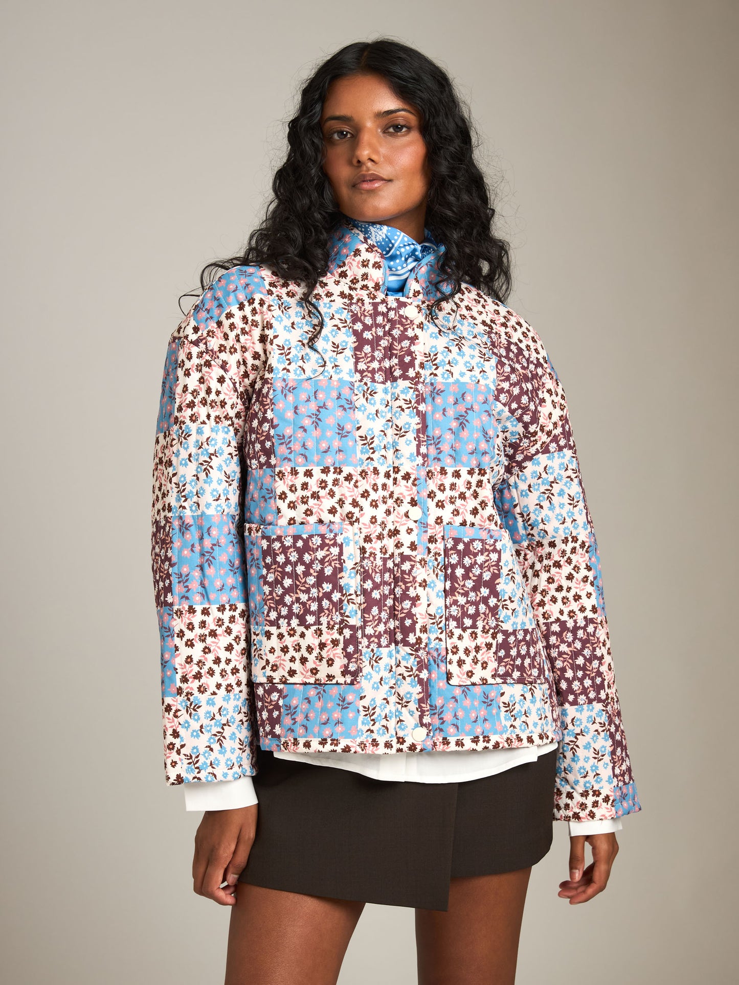 SADIE & SAGE - The Collector Patchwork Quilted Jacket -