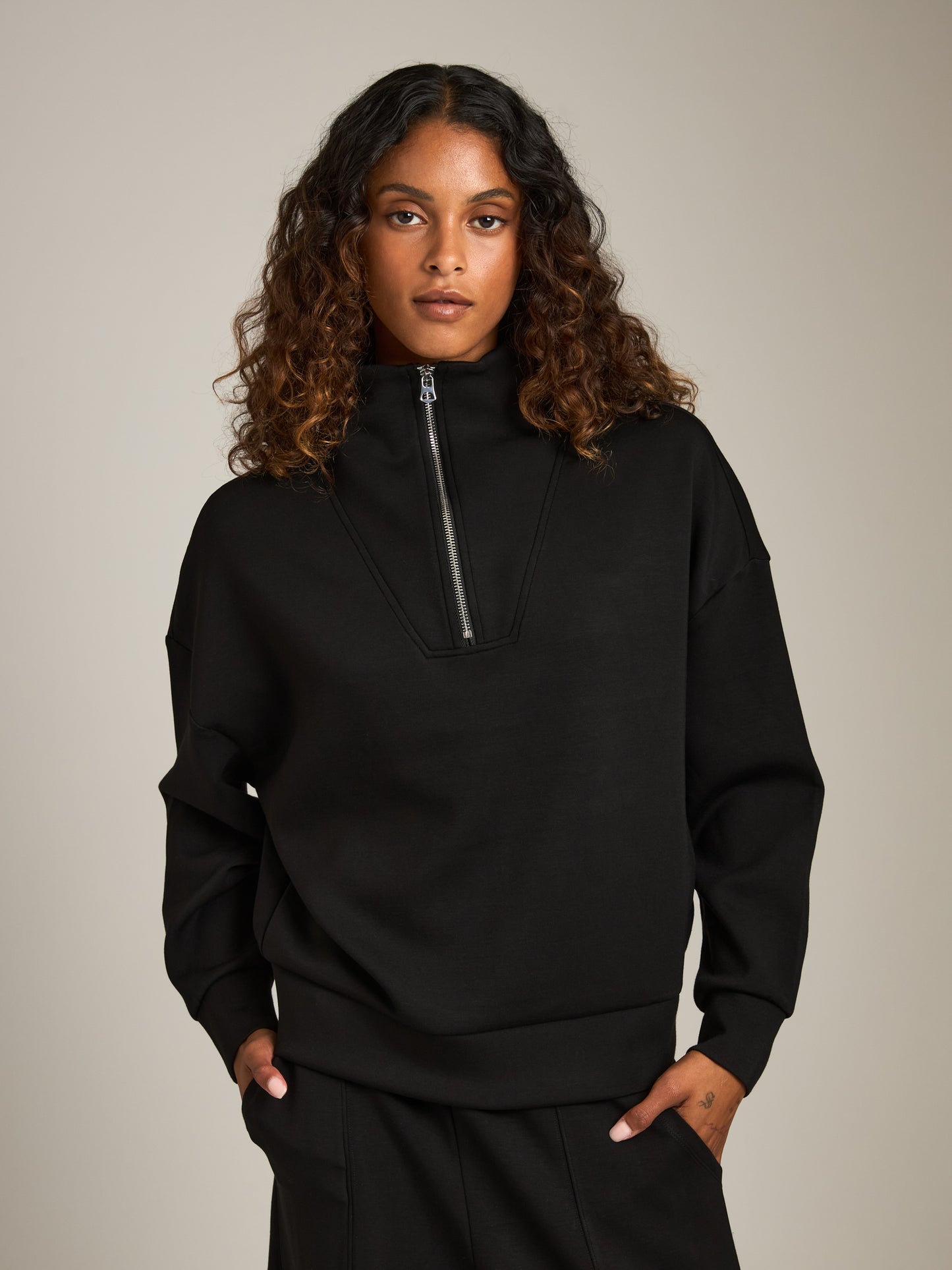 LOVEFINN - Seanni Half Zip Pullover -