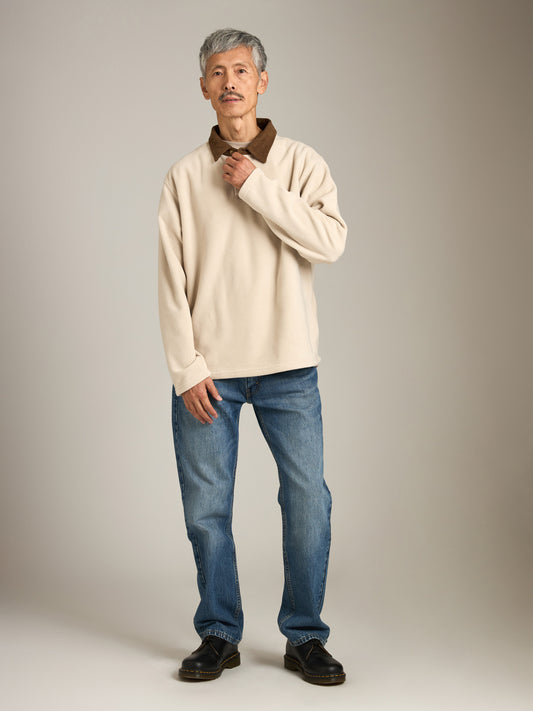 RHYTHM - Awake Polar Fleece Polo Shirt -