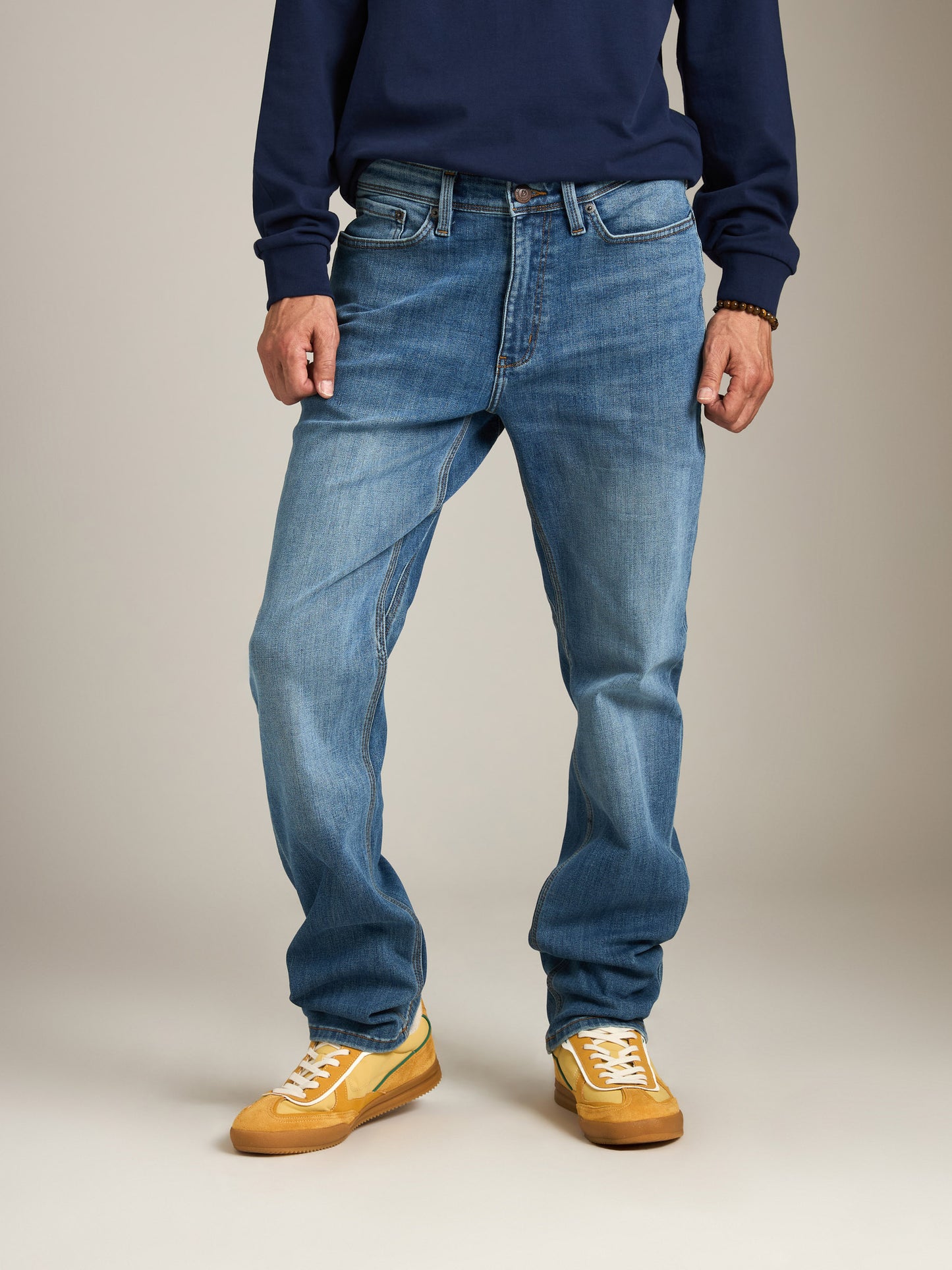 DUER - Performance Denim Plus Straight - Alpine Indigo -