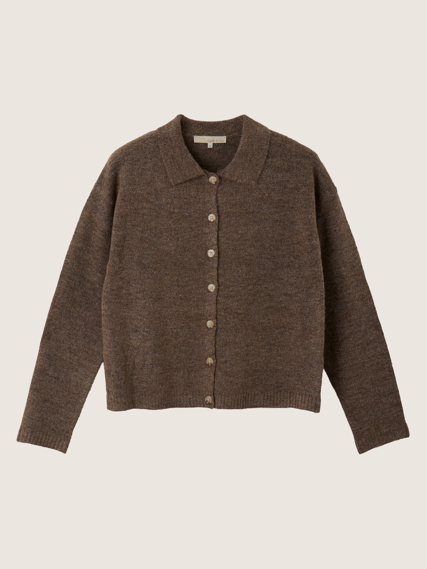 MONK & LOU - Saffi Polo Cardigan -