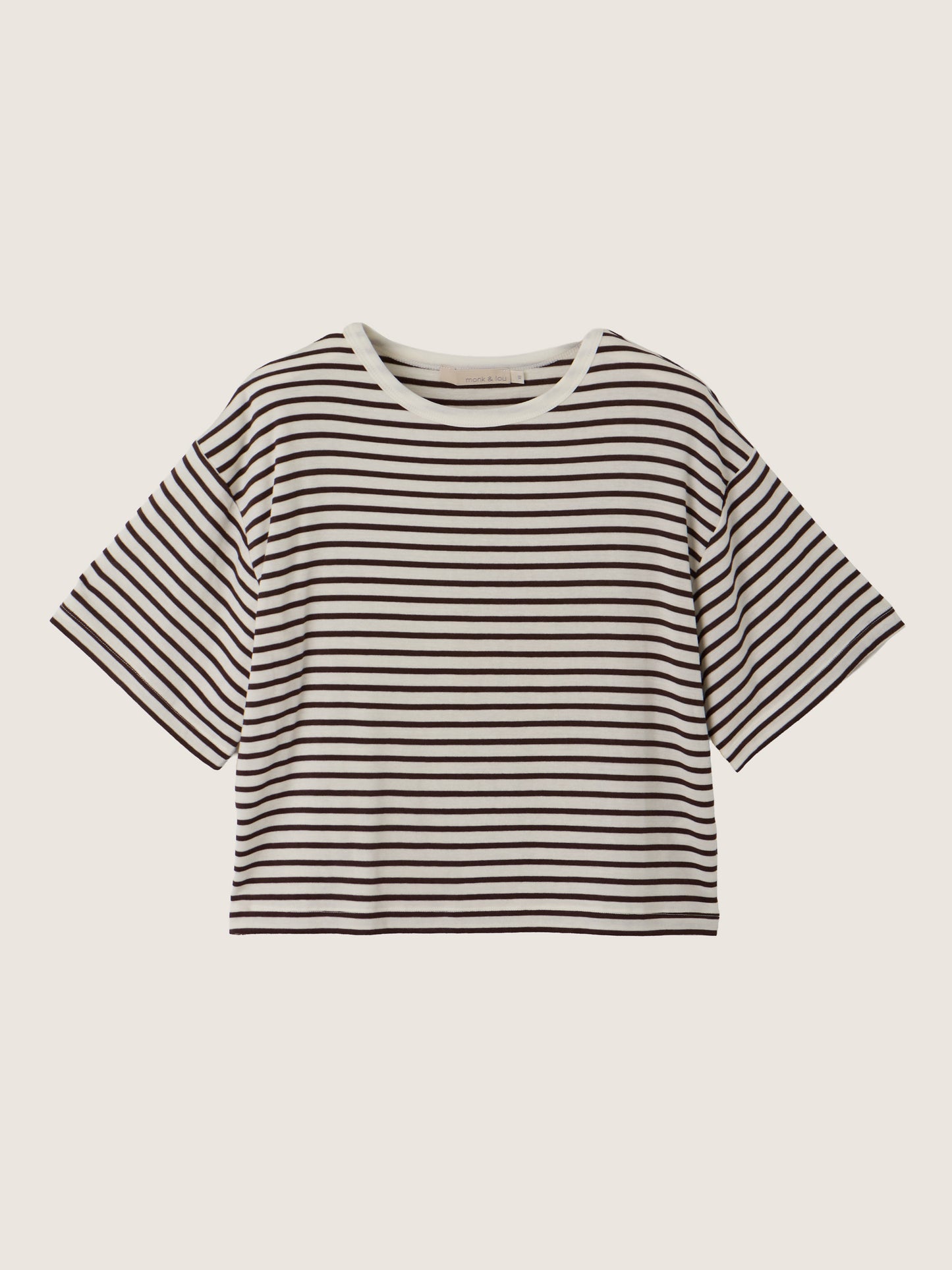 MONK & LOU - Silas Cropped T-Shirt -