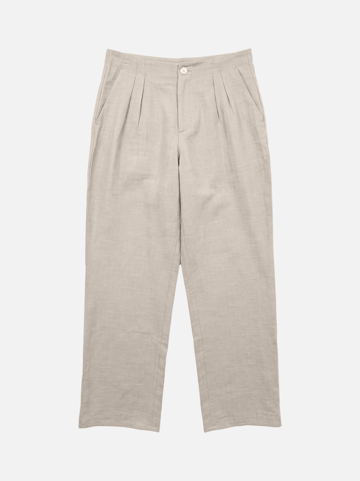 PROPAGANDA - Aletta Pleated Pants - Cream