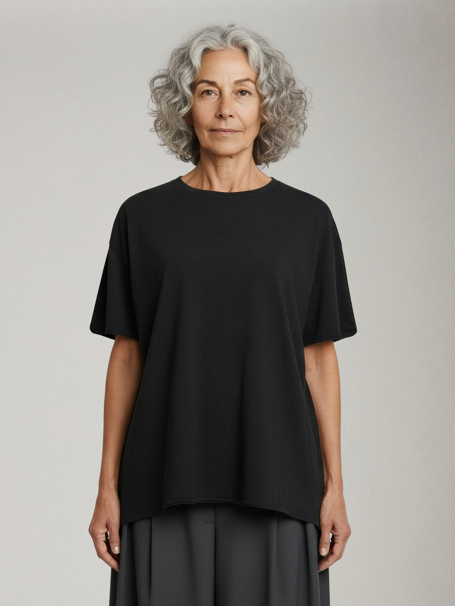 FREE PEOPLE - Nina Cotton Oversized Tee -