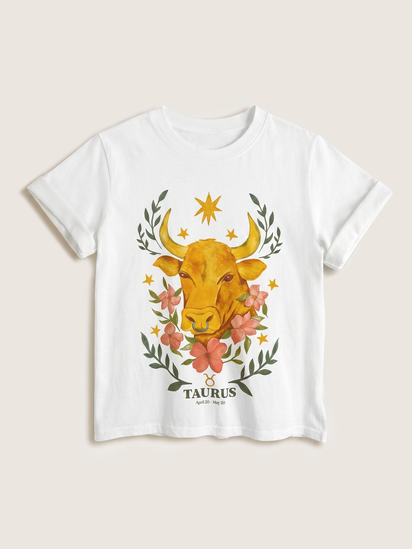 GIRL DANGEROUS - Taurus Zodiac Boyfriend T-Shirt -