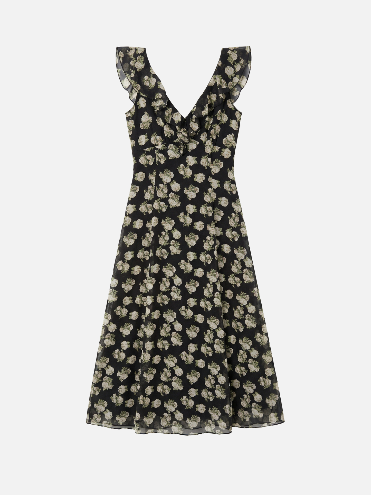 MONK & LOU - Elle Ruffle Maxi Dress -