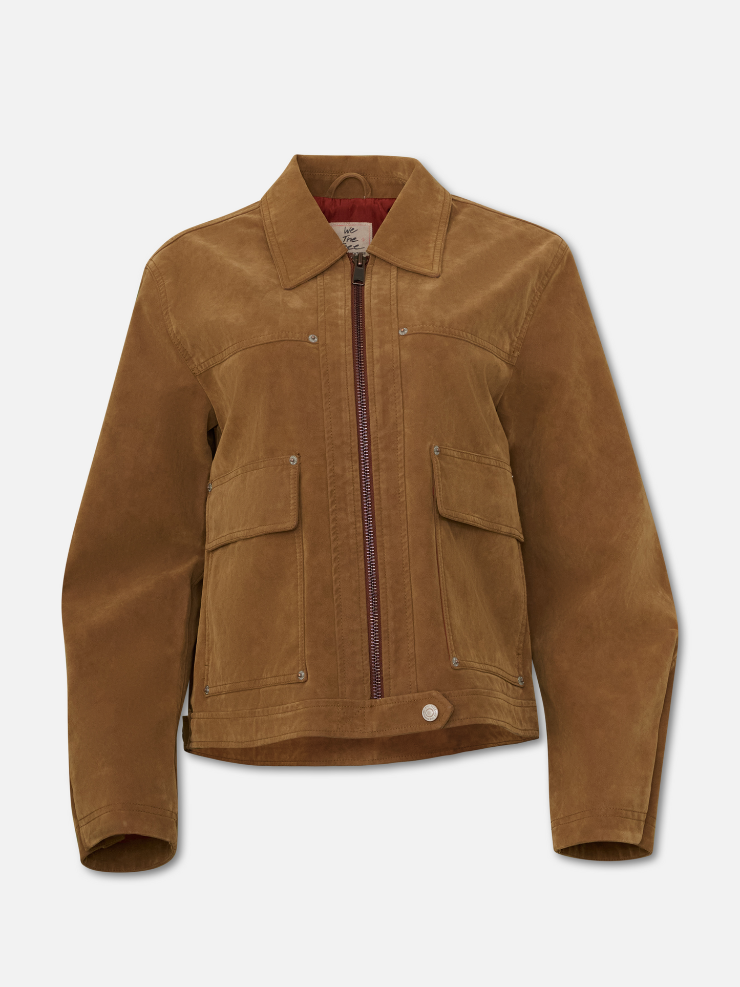 FREE PEOPLE - Blair Vegan Suede Jacket -