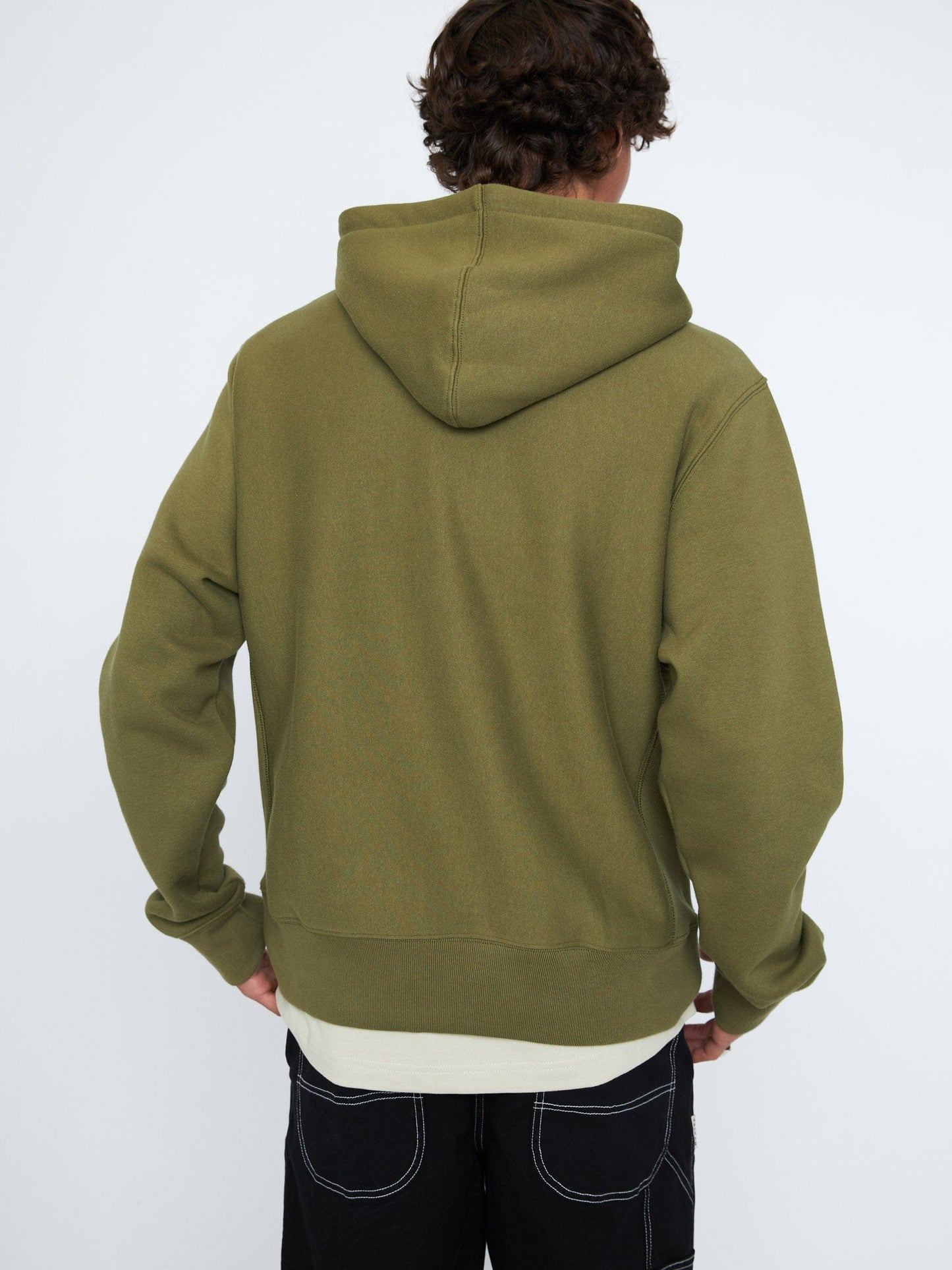 Midweight Brush Fleece Hoody Pullover