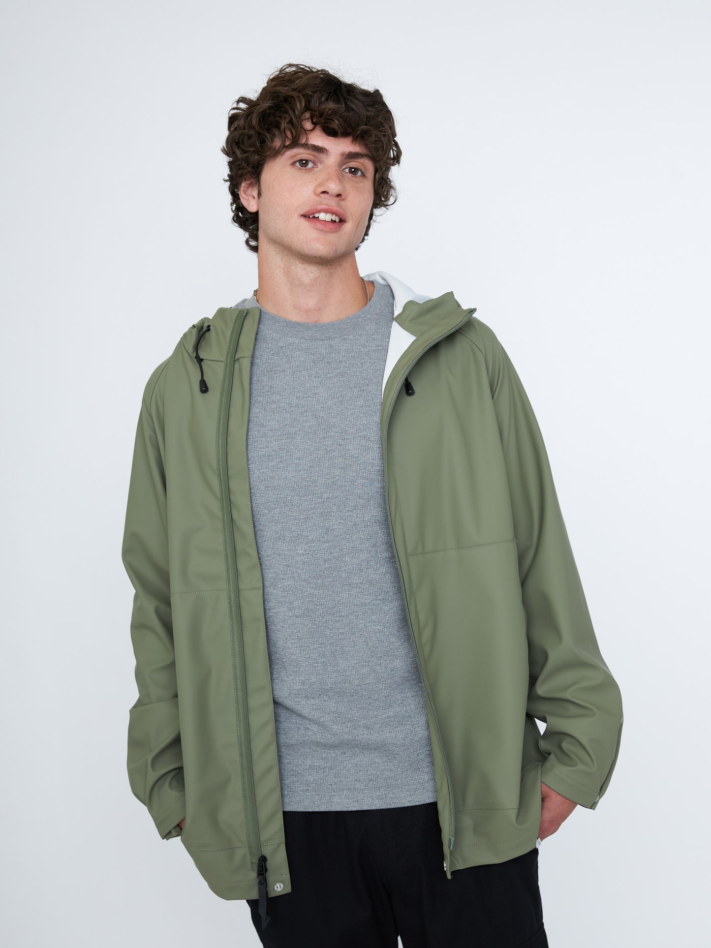 m jackets - ATRIUM - Water Resistant Rain Jacket - PLENTY