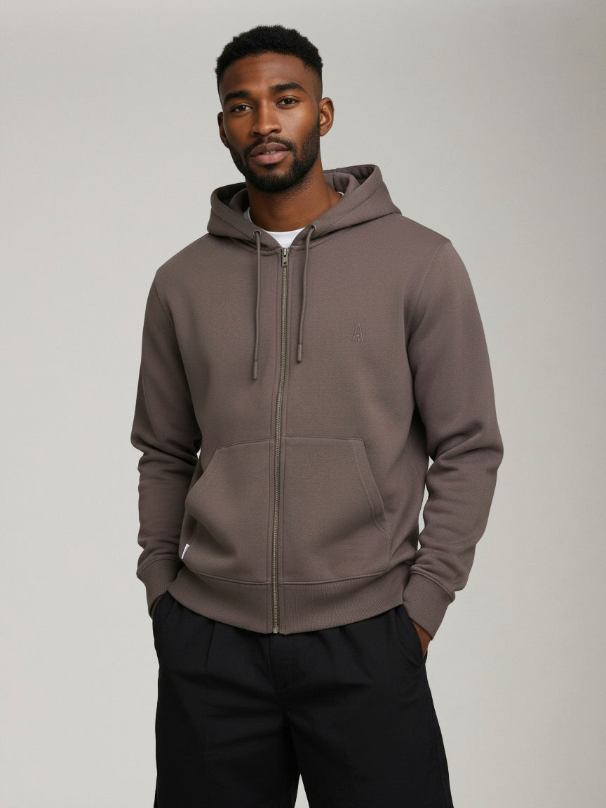 ATRIUM - Classic Zip-Up Hoodie -