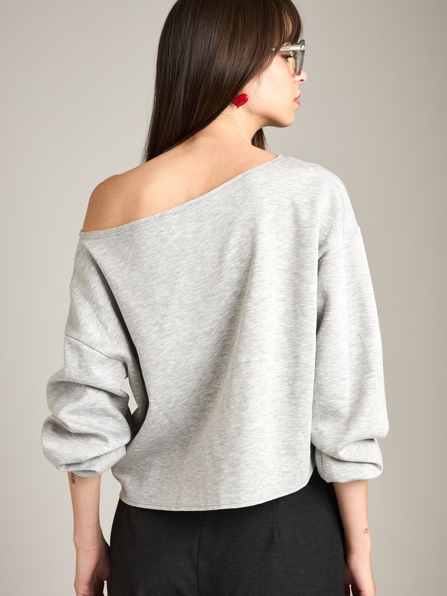 LOVEFINN - Scuba Off the Shoulder Top -