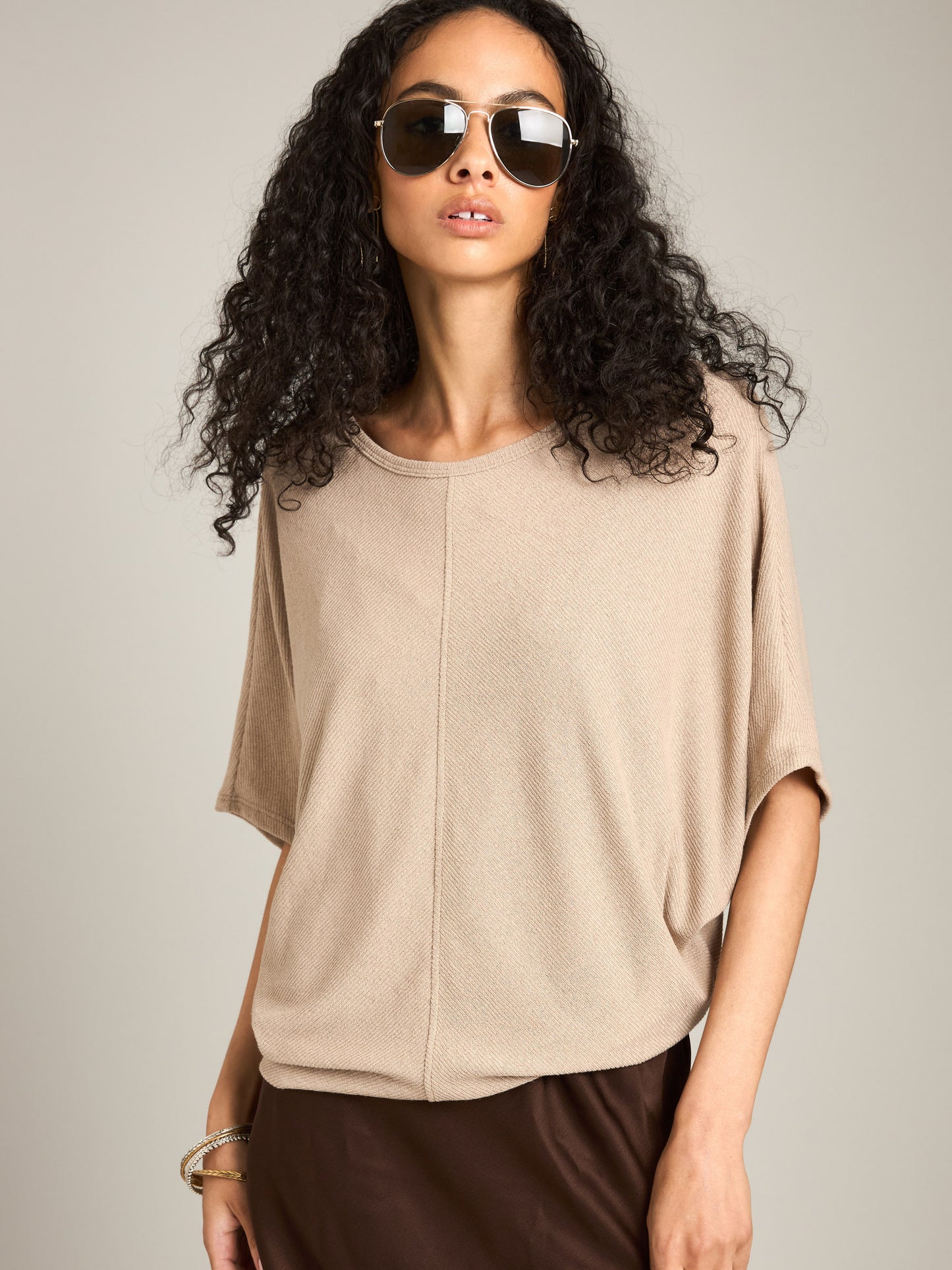 LOVEFINN - Seamed Cocoon Top -