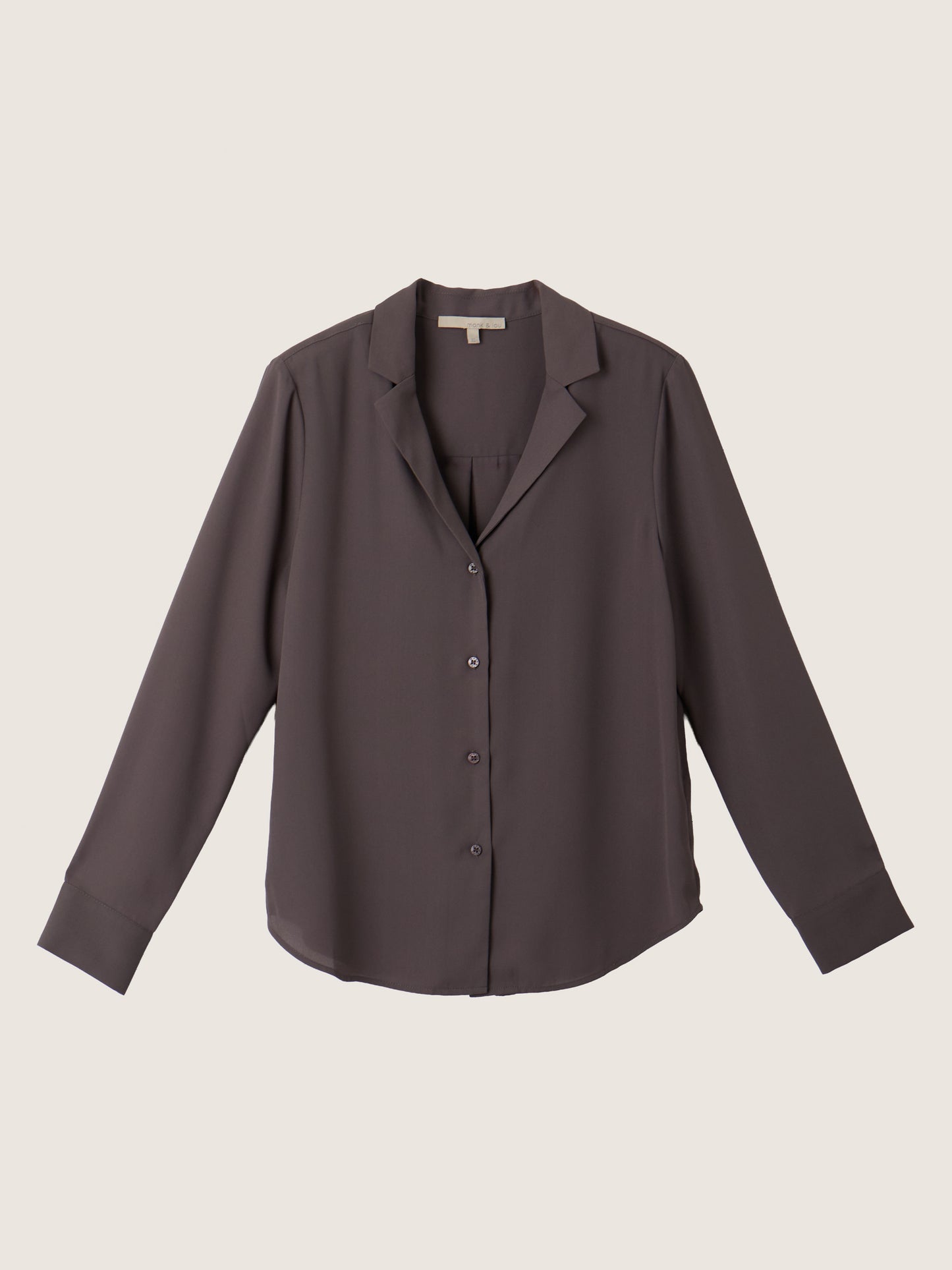 MONK & LOU - Lottie Blouse - Robust Gray