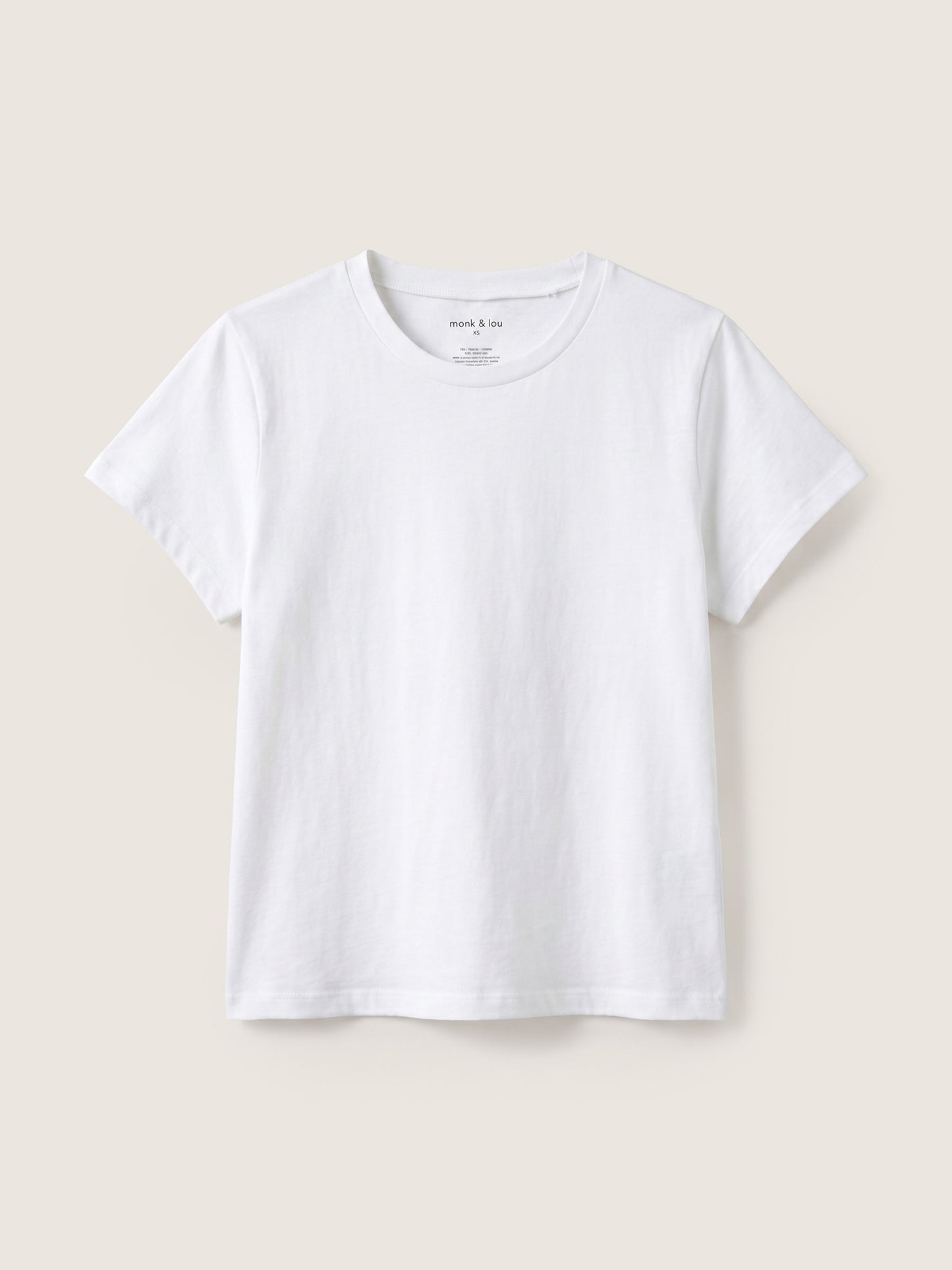 MONK & LOU - Virgo T-Shirt - Snow White