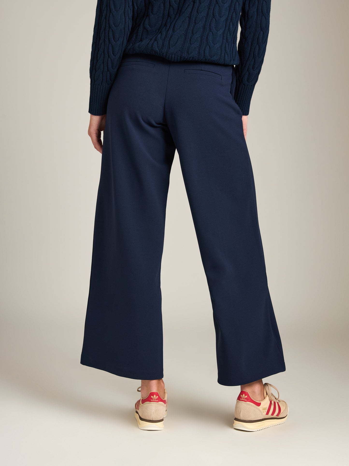 MONK & LOU - Amy Pintuck Wide Leg Pants -