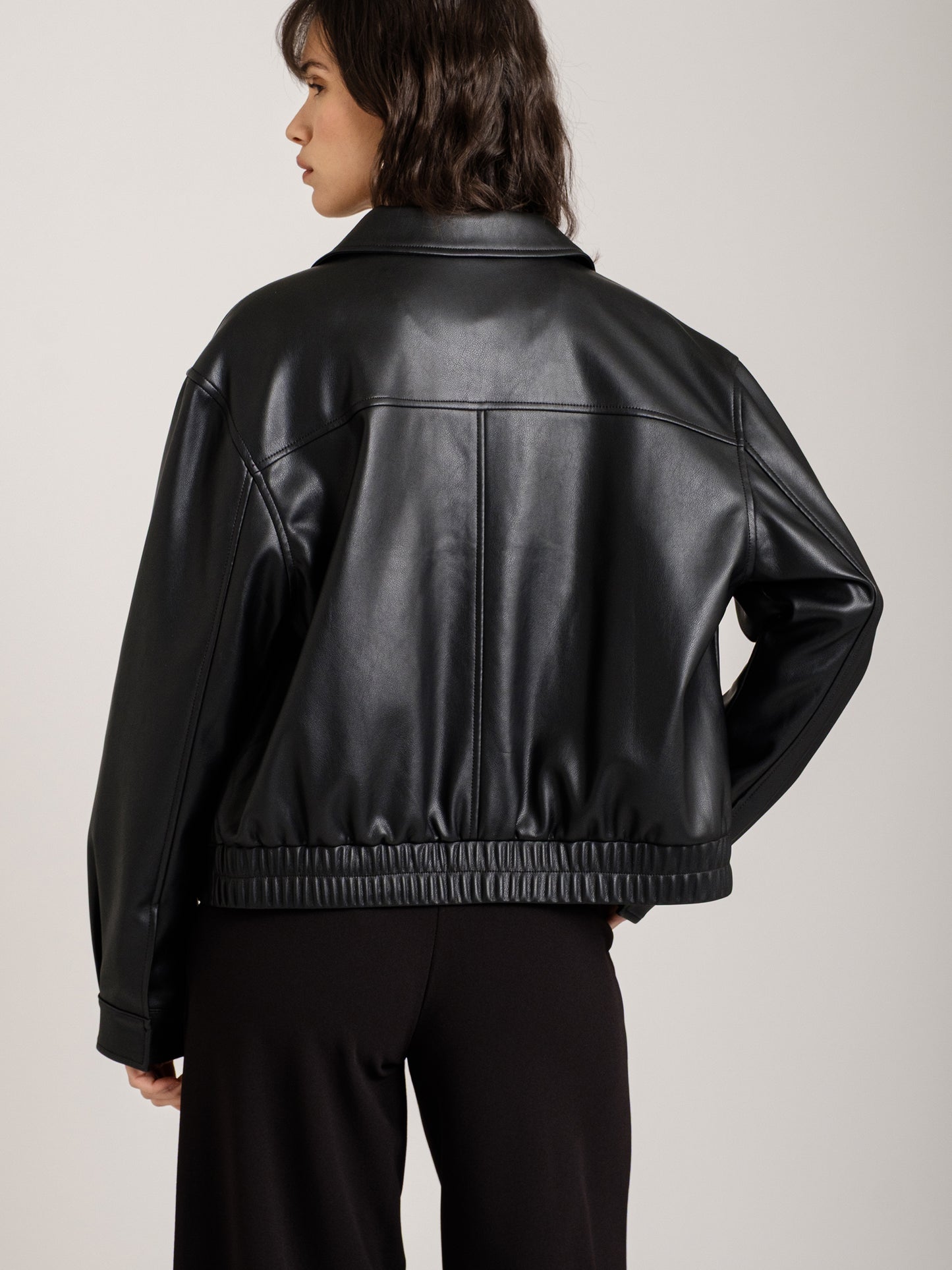 MONK & LOU - Charlize Relaxed Zip Jacket -