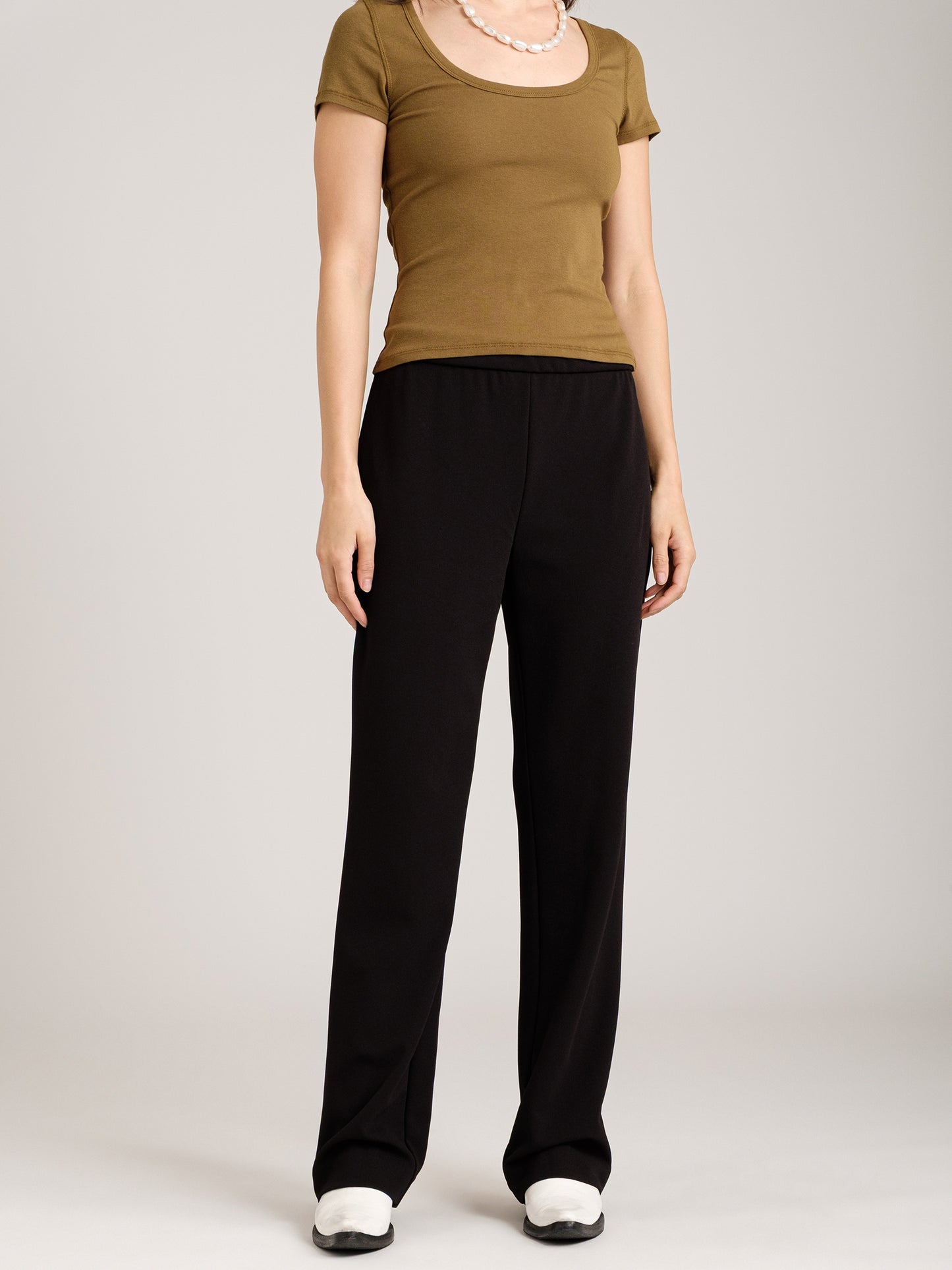 MONK & LOU - Christa Straight Leg Pant -