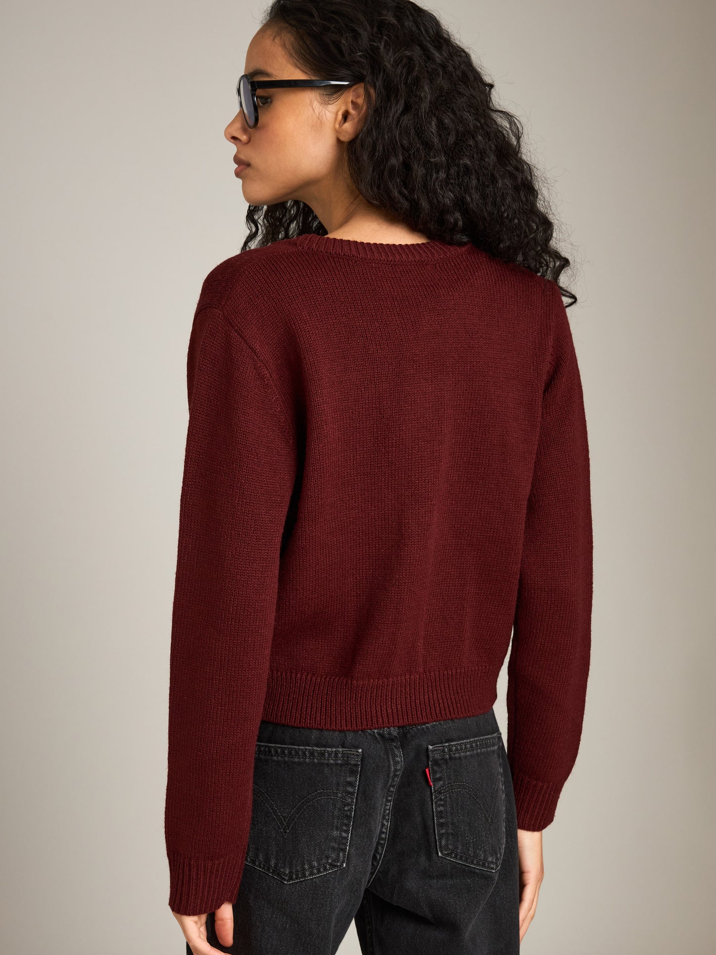 MONK & LOU - Leena Cropped Cardigan -