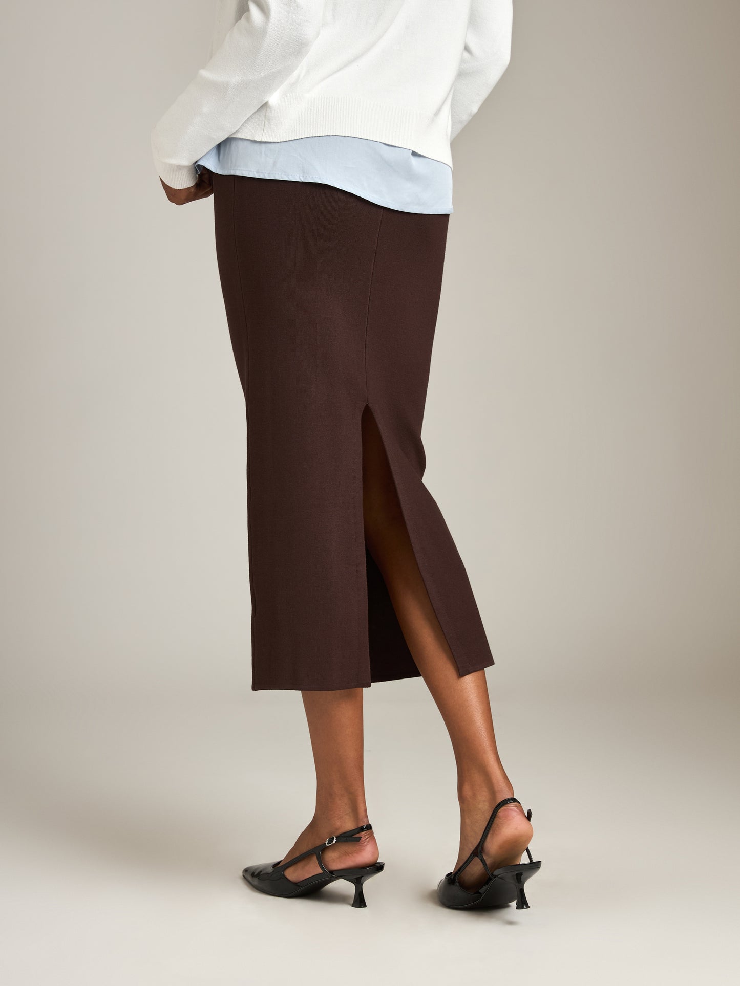 Leena Column Pencil Skirt