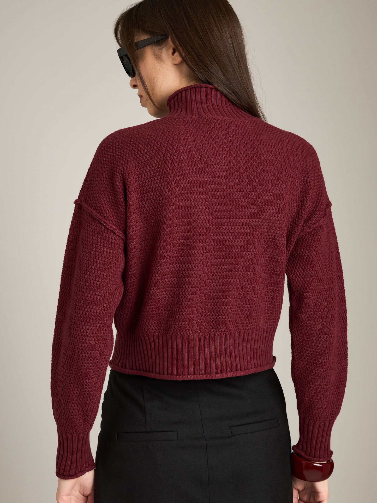 Rani Mockneck Pullover Sweater