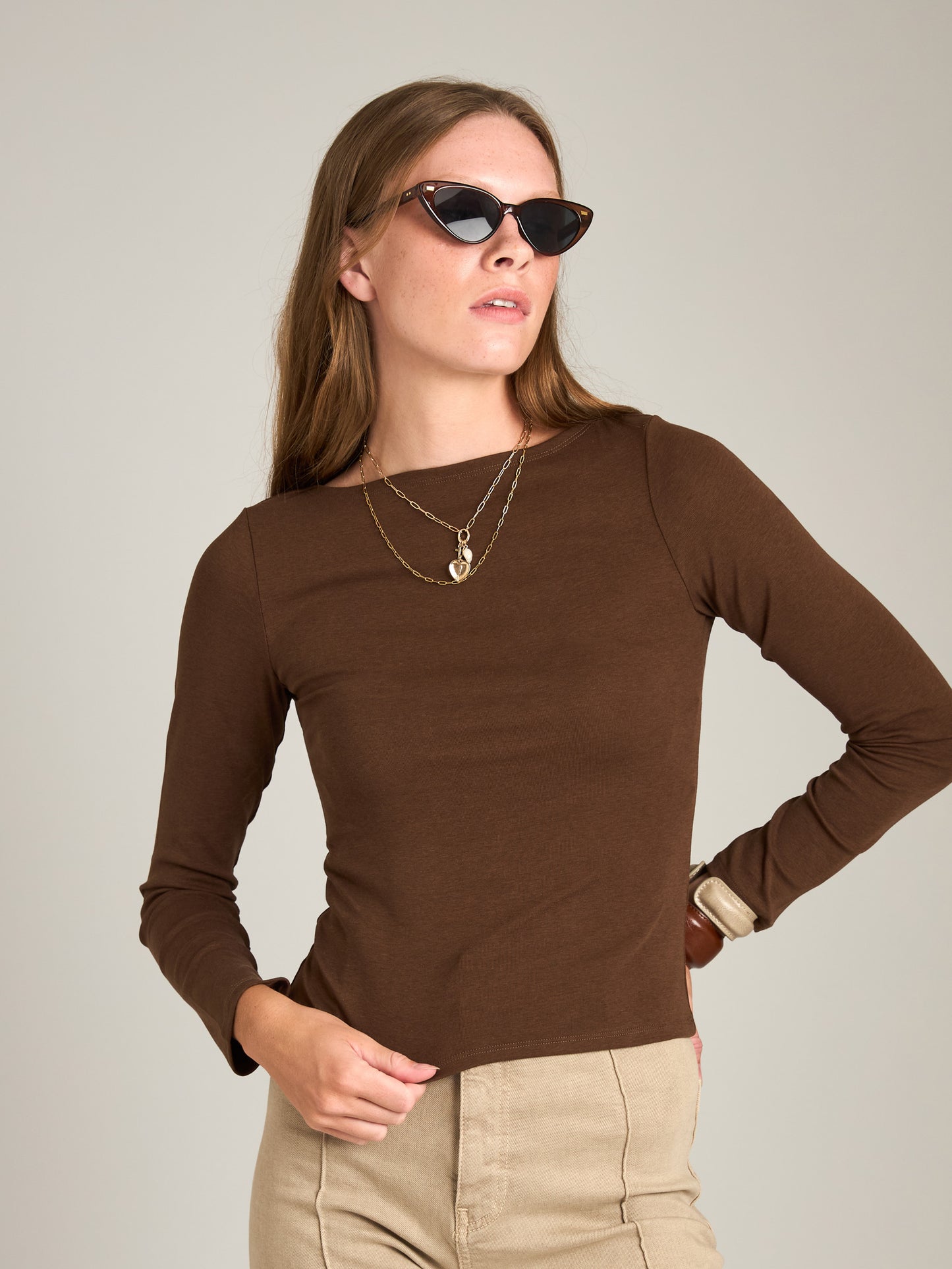 Sal Boatneck Top