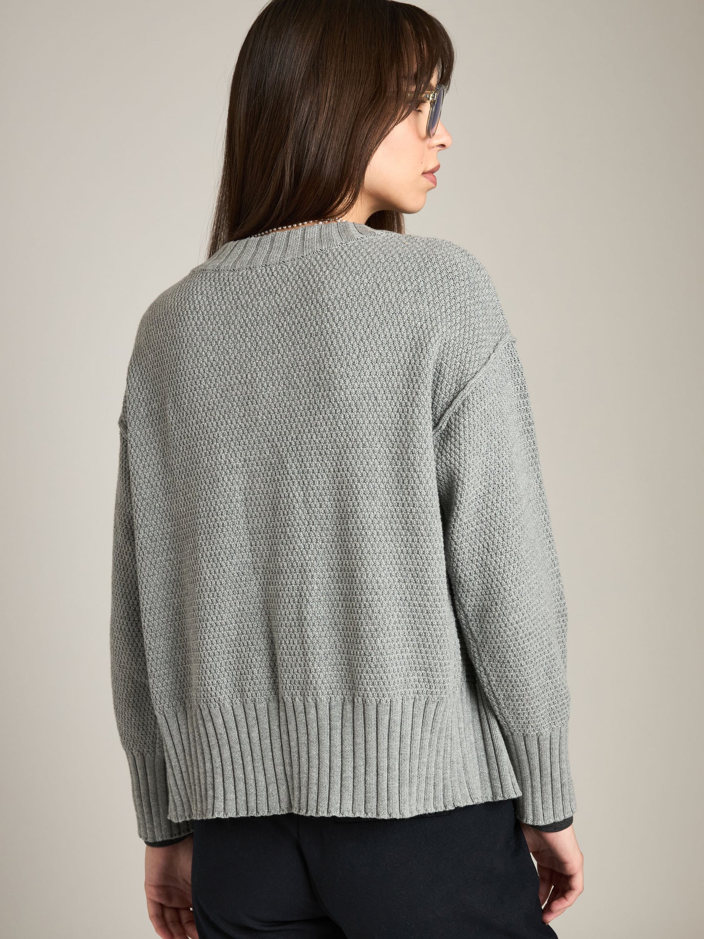 MONK & LOU - Sharita Relaxed Cardi -