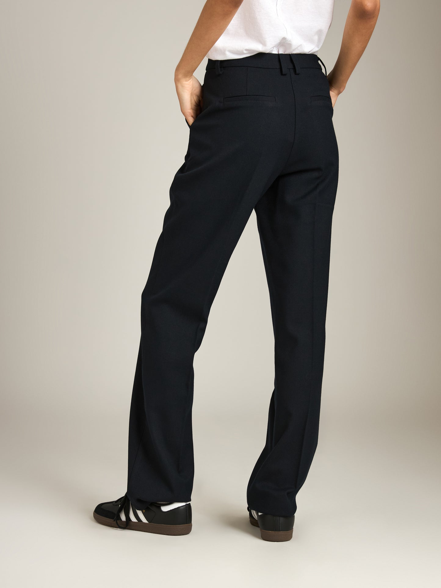 MONK & LOU - Virginia Suiting Straight Leg Pants -