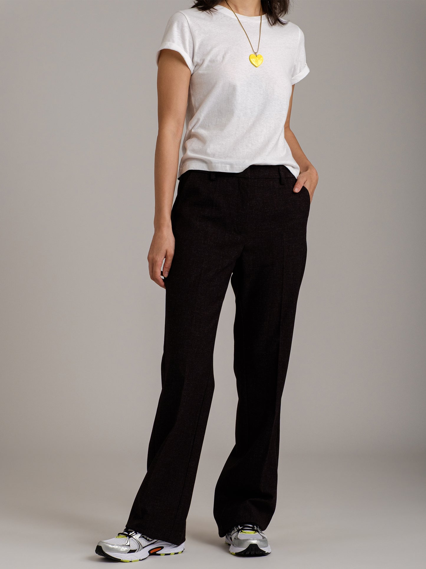 MONK & LOU - Virginia Suiting Straight Leg Pants -