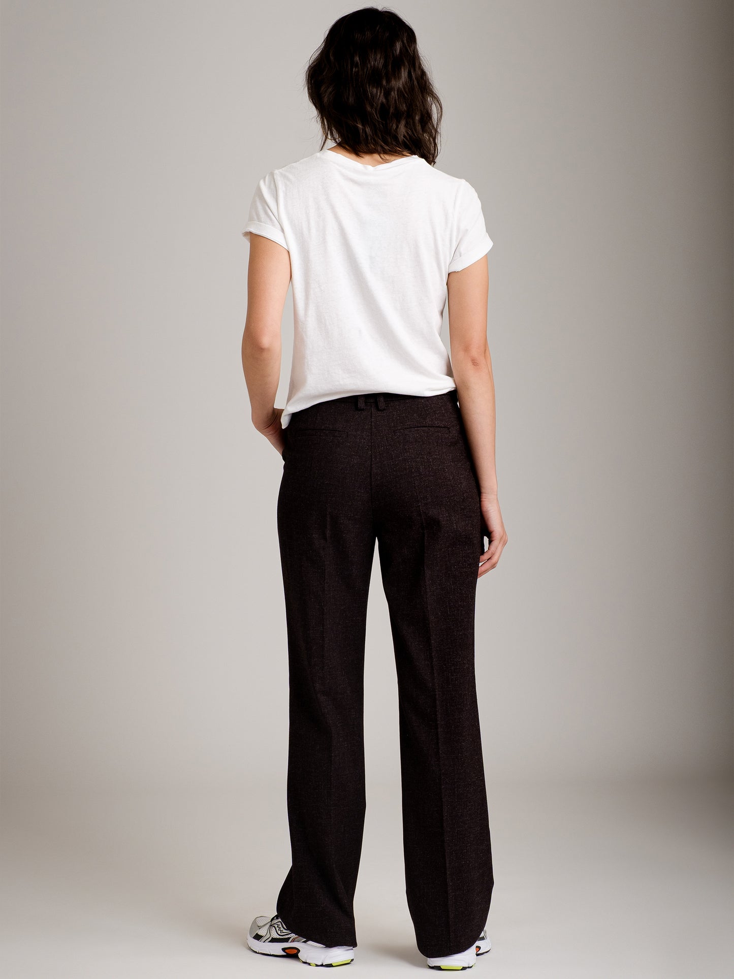 MONK & LOU - Virginia Suiting Straight Leg Pants -