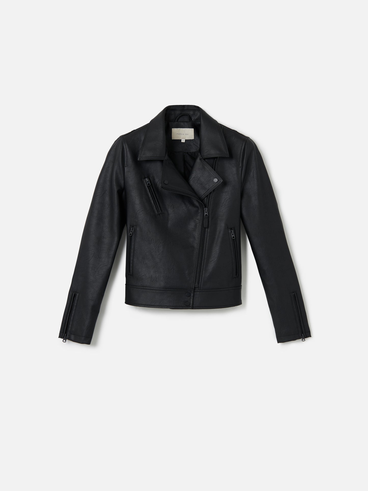 Outerwear - Monk & Lou - Vegan Leather Declan Jacket - PLENTY
