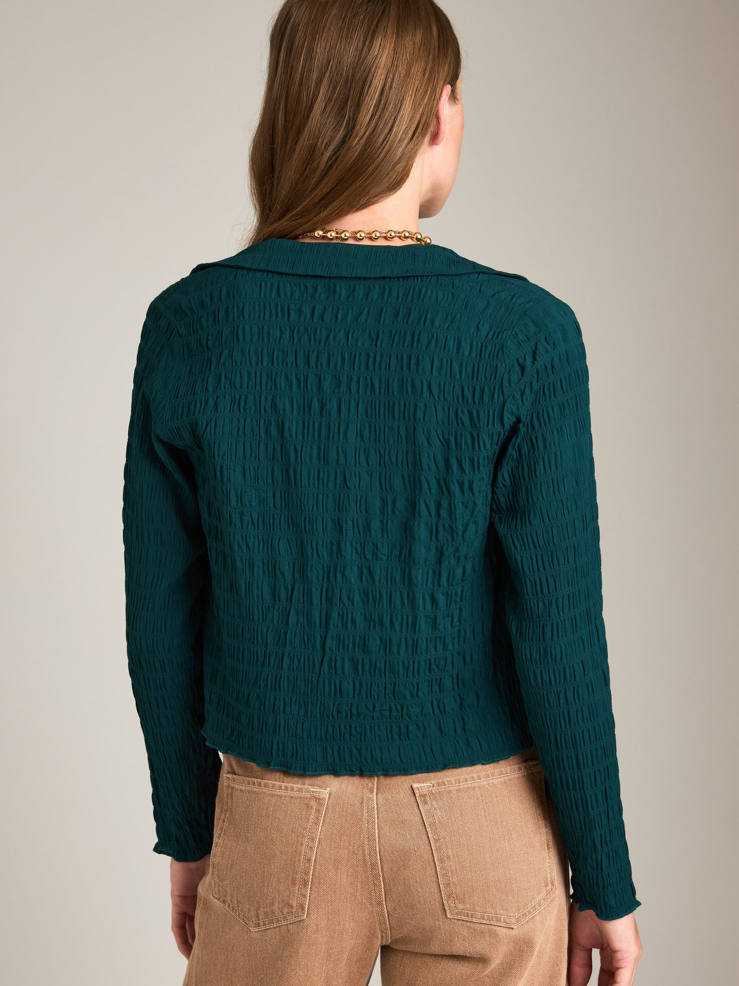MONK & LOU - Textured Lula Shirt -