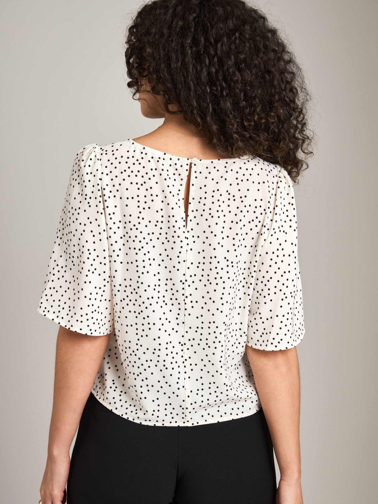 MONK & LOU - Printed Adair Blouse -