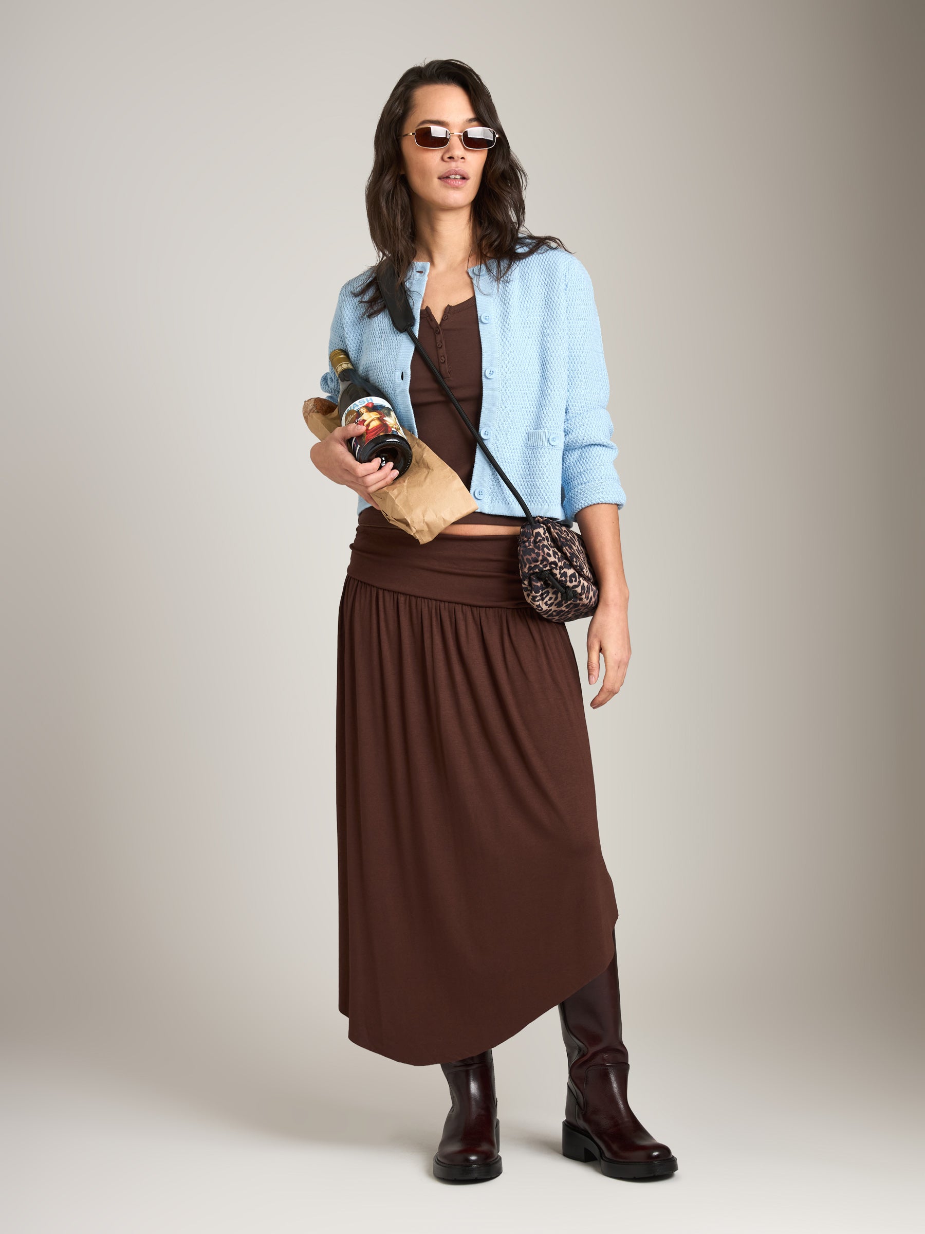 Monk & Lou Danita Gathered Skirt – PLENTY