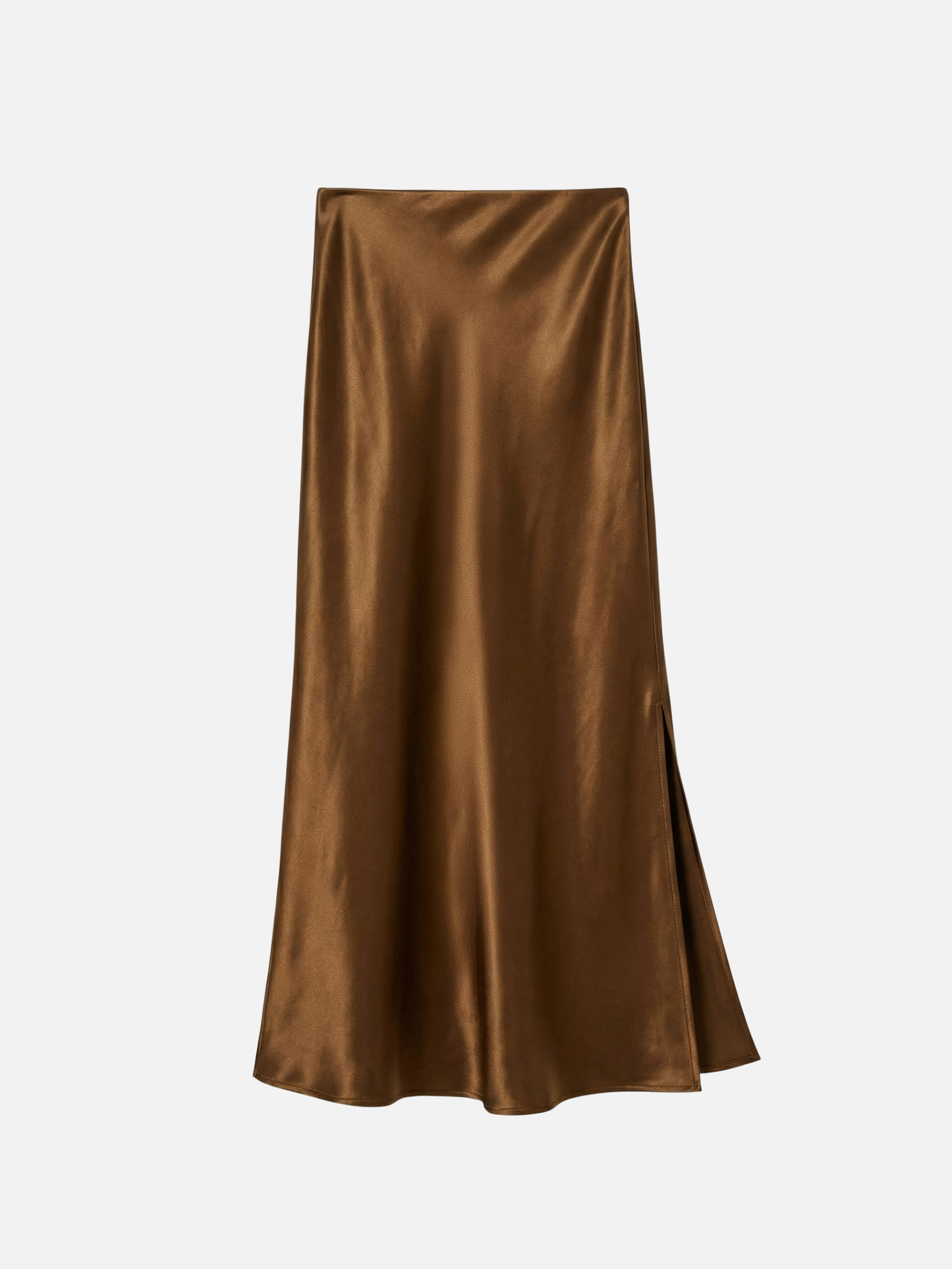 MONK & LOU - Nicola Satin Bias Skirt -