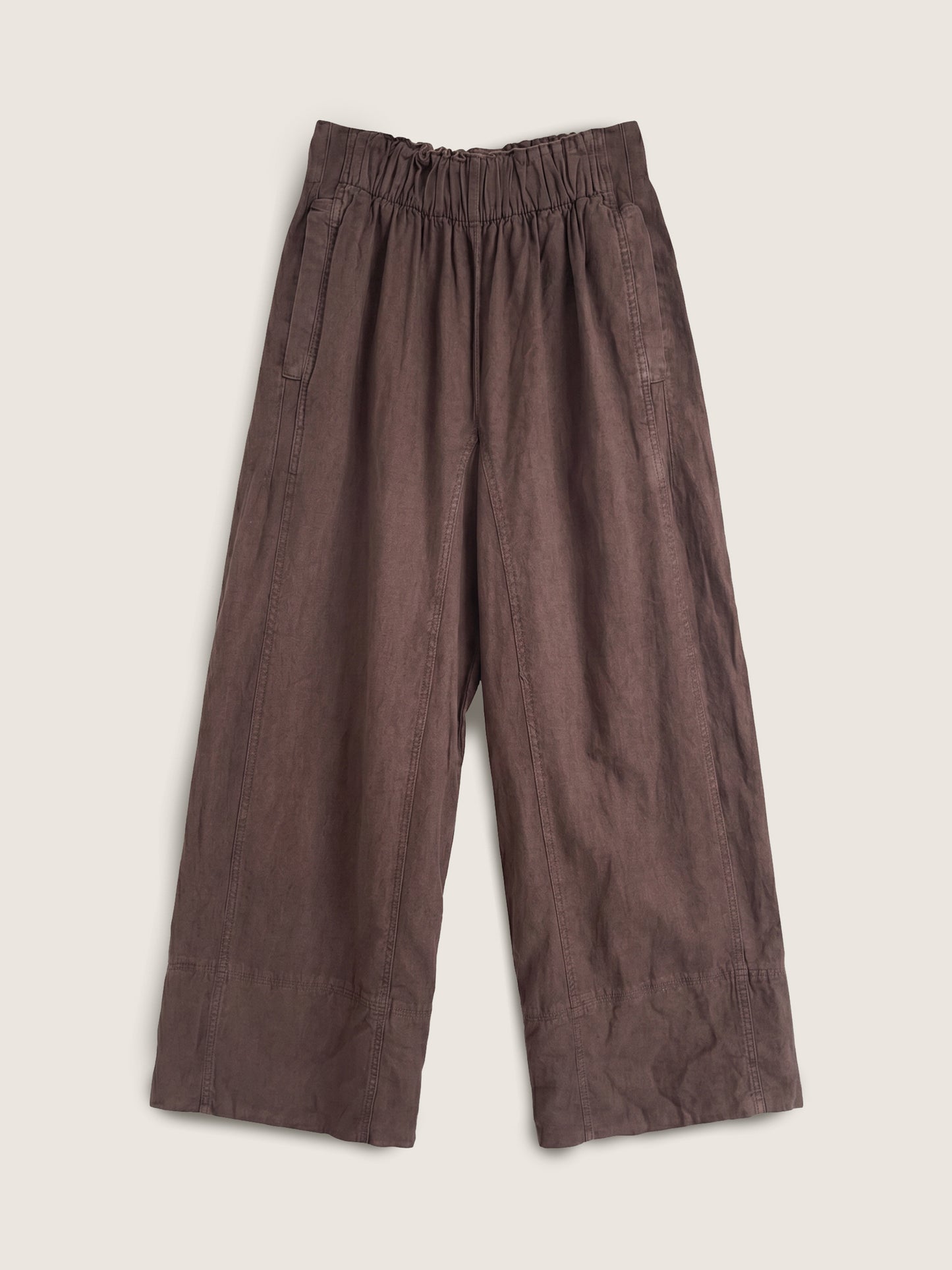 FREE PEOPLE - Day's End Linen Pull On Pant -