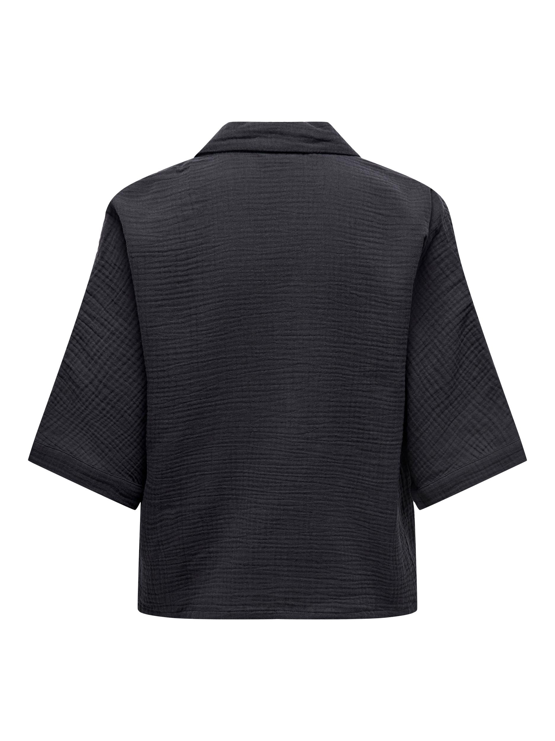 TOPS - Only - Thyra Cotton Gauze Shirt - PLENTY
