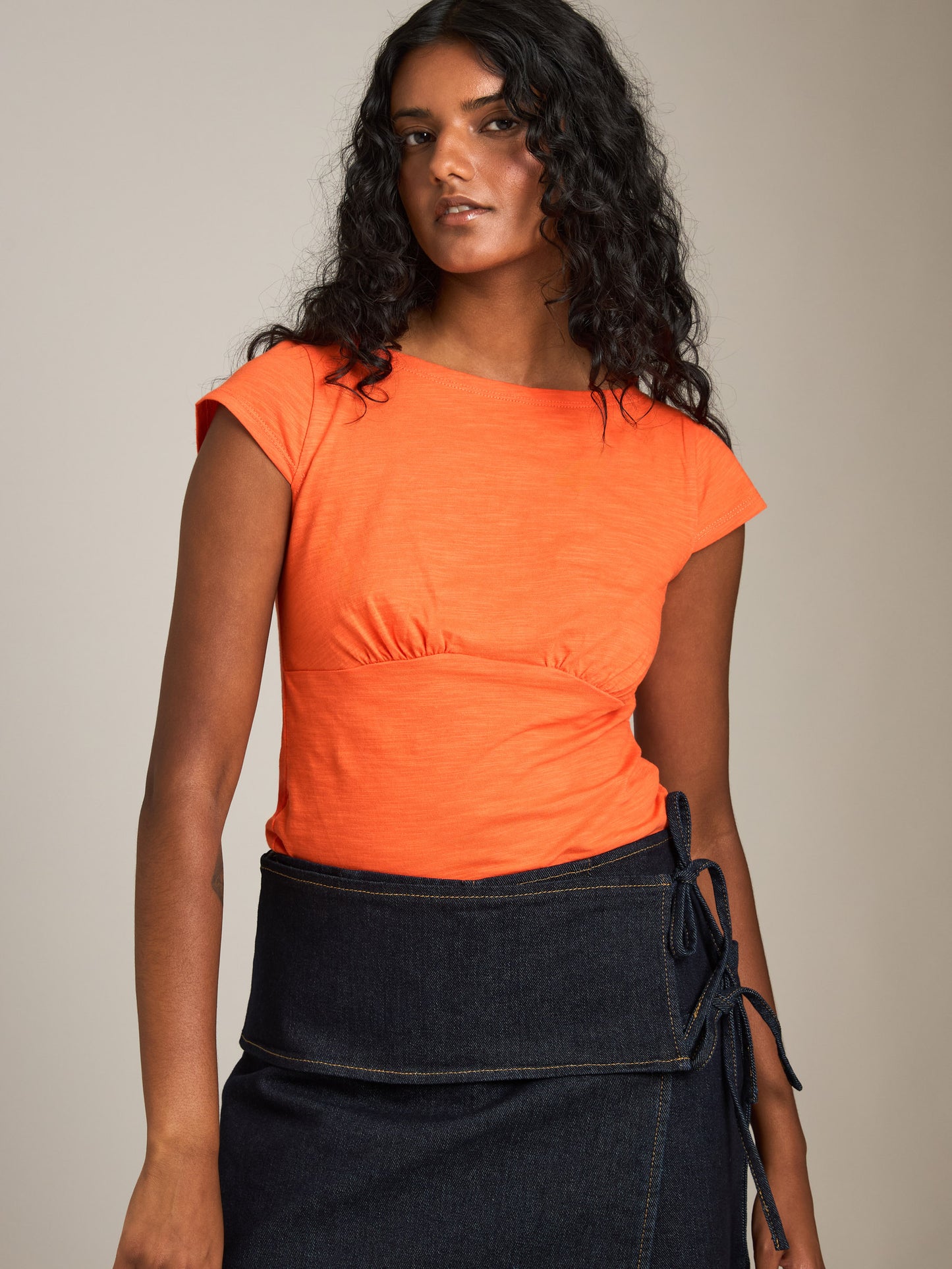 Mimi Cap Sleeve Baby Tee
