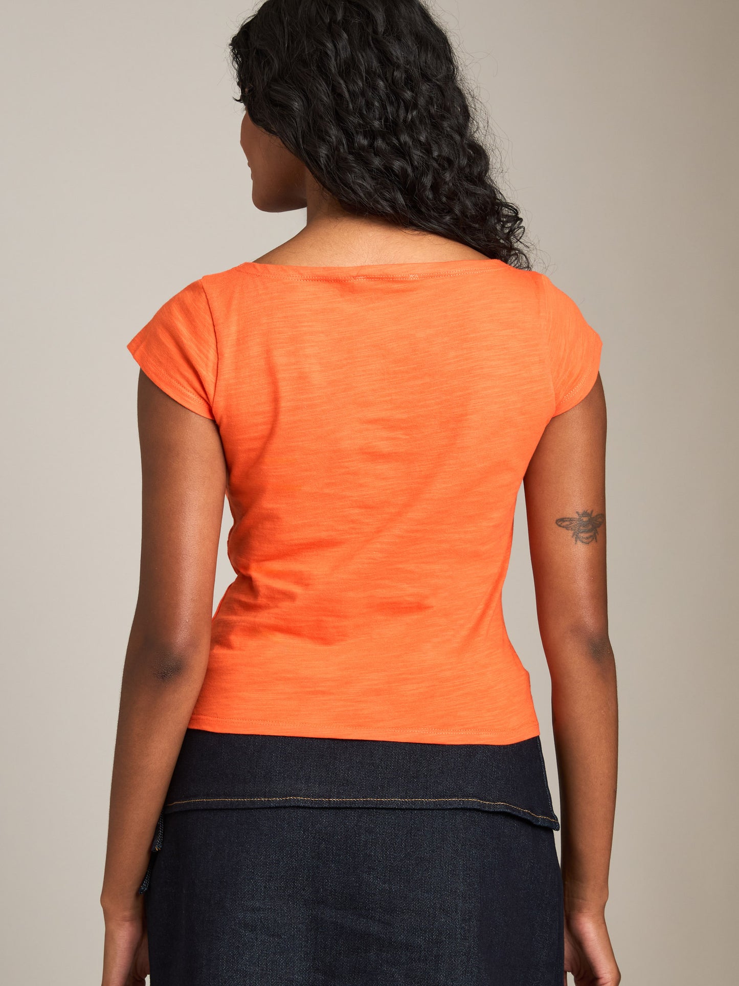 Mimi Cap Sleeve Baby Tee