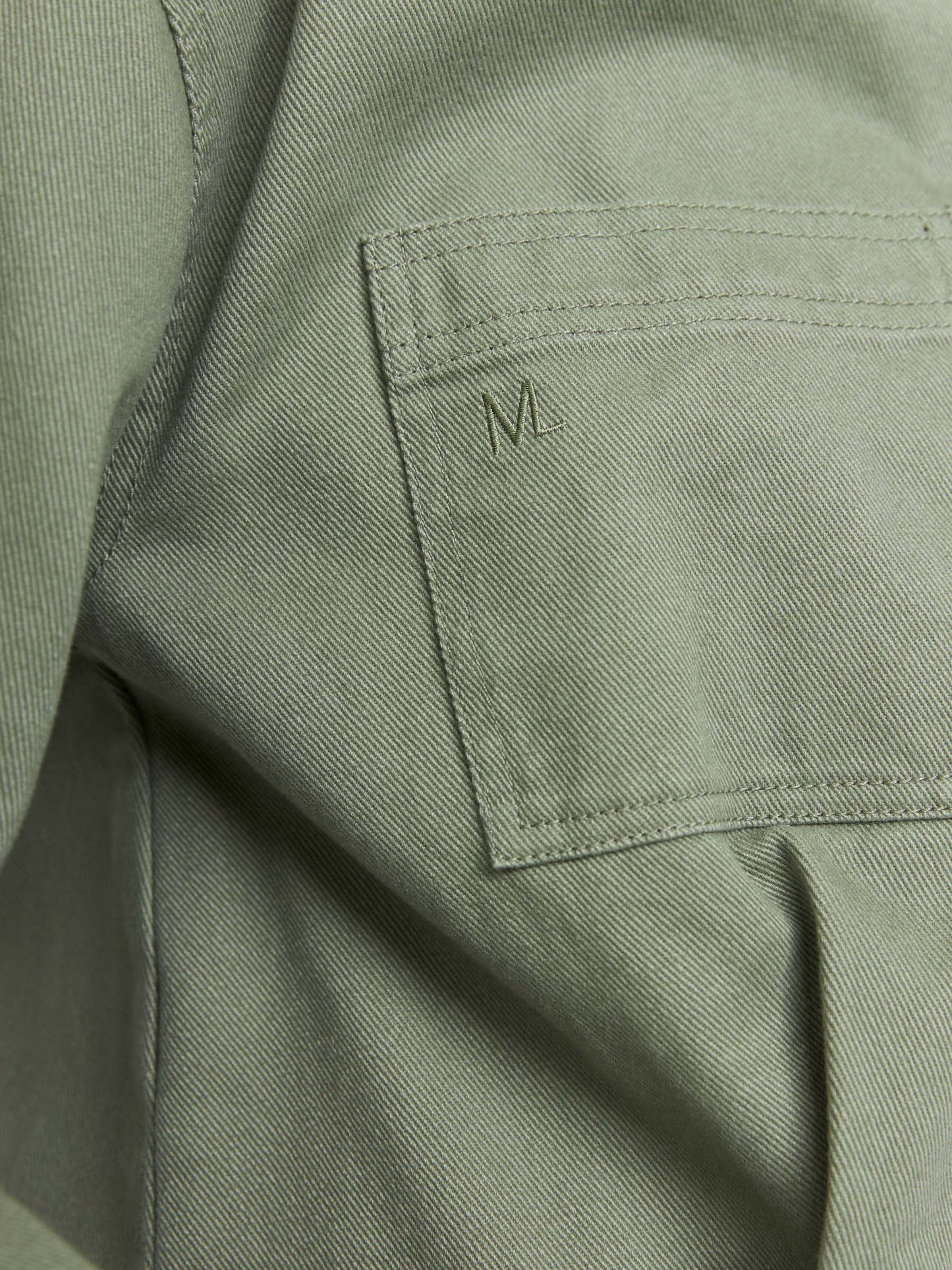 Outerwear - M&L THE LABEL - Angela Pleated Denim Jacket - PLENTY