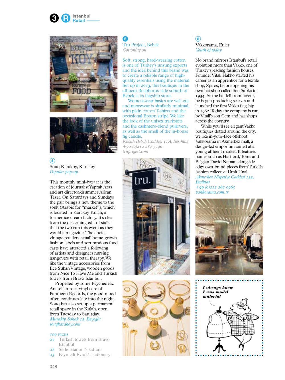 lifestyle - THE MONOCLE - Travel Guide to Istanbul - PLENTY